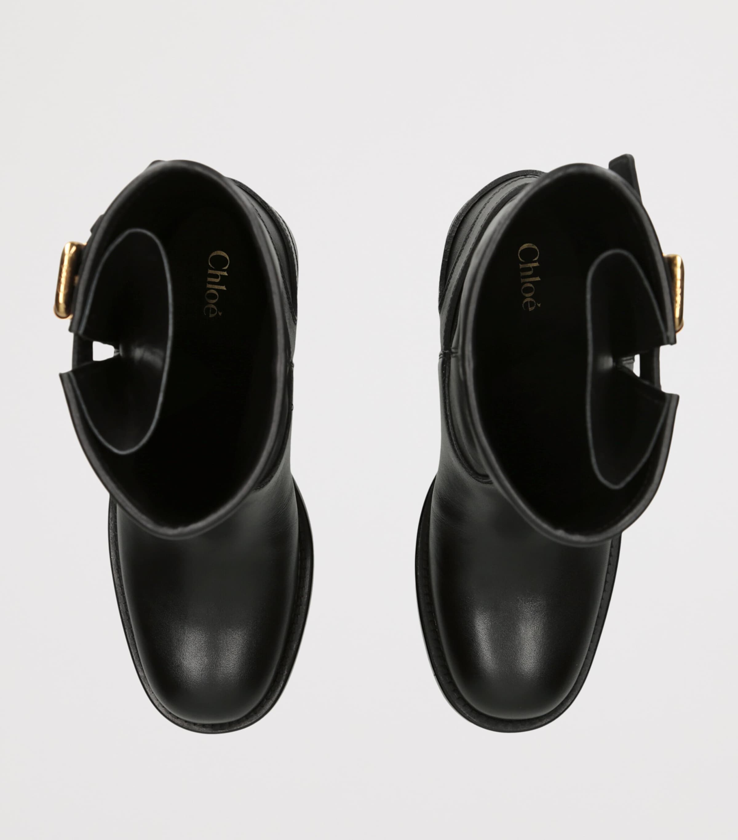 Chloé Leather Dakota Ankle Boots 60 Black Image 3
