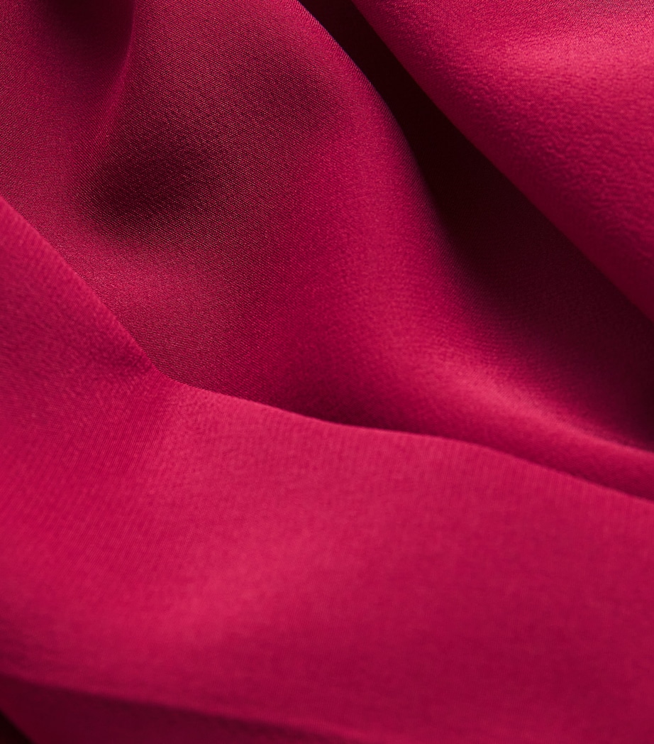 Silk Crepe de Chine Joe Blouse RUBY Image 5