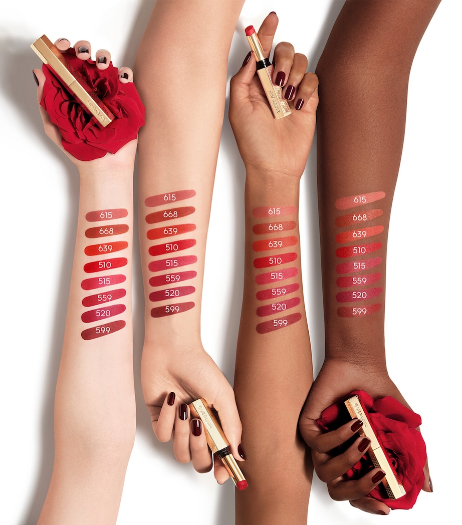 Guerlain KissKiss Honey-Infused Intense Lipstick - Refill Red Bouquet Image 4