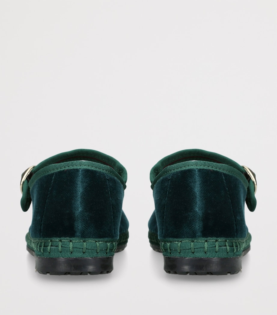 Velvet Leonor Mary Janes GREEN Image 2