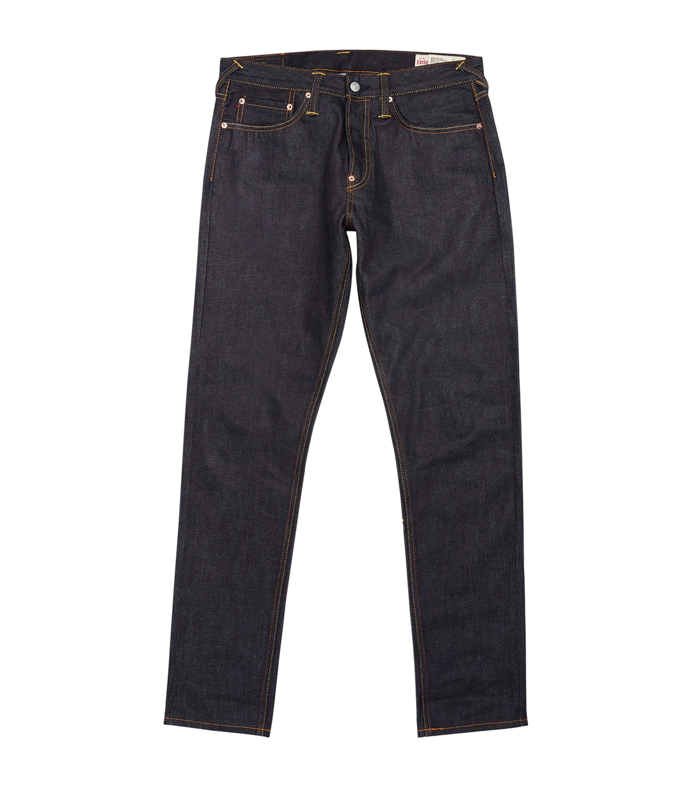 Evisu Seagull Slim Jeans In Black