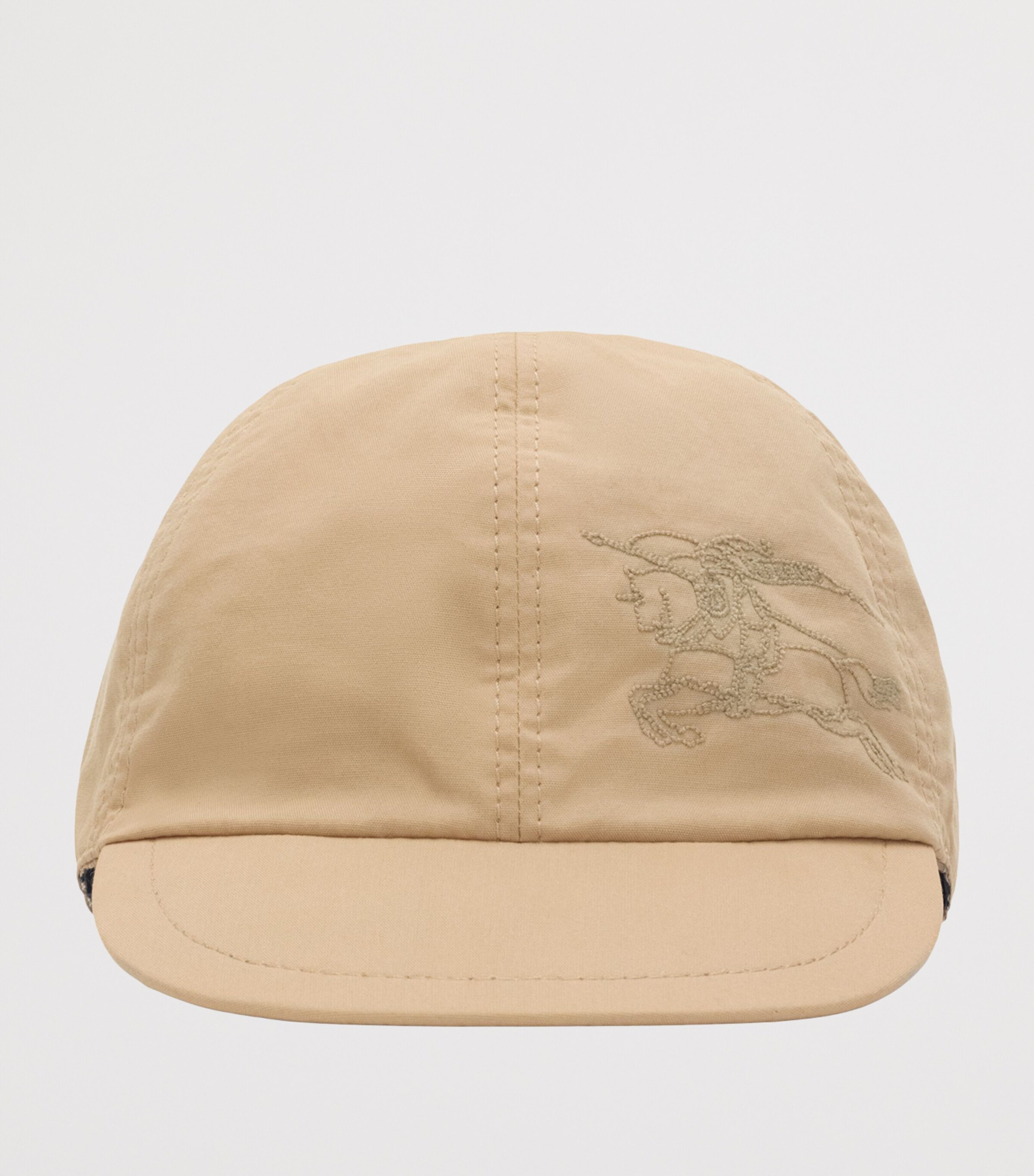 Cotton Reversible Baseball Cap SAND IP CHECK Image 4