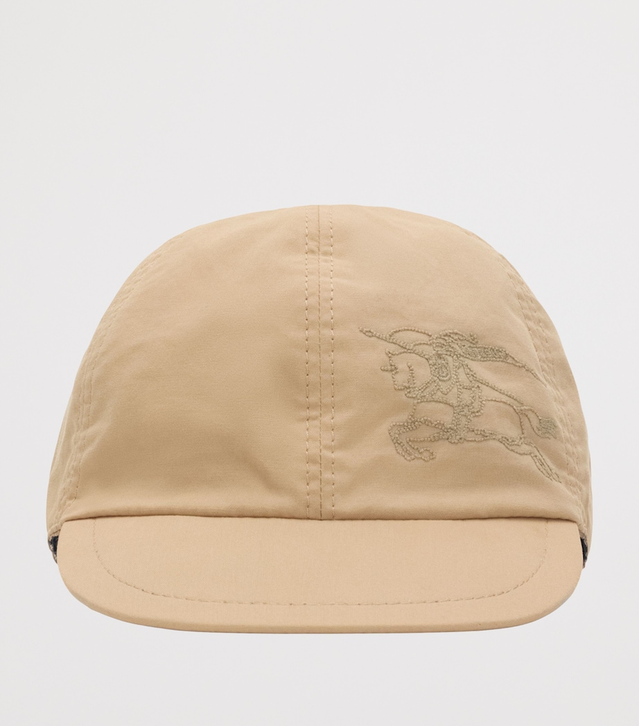 Cotton Reversible Baseball Cap SAND IP CHECK Image 4