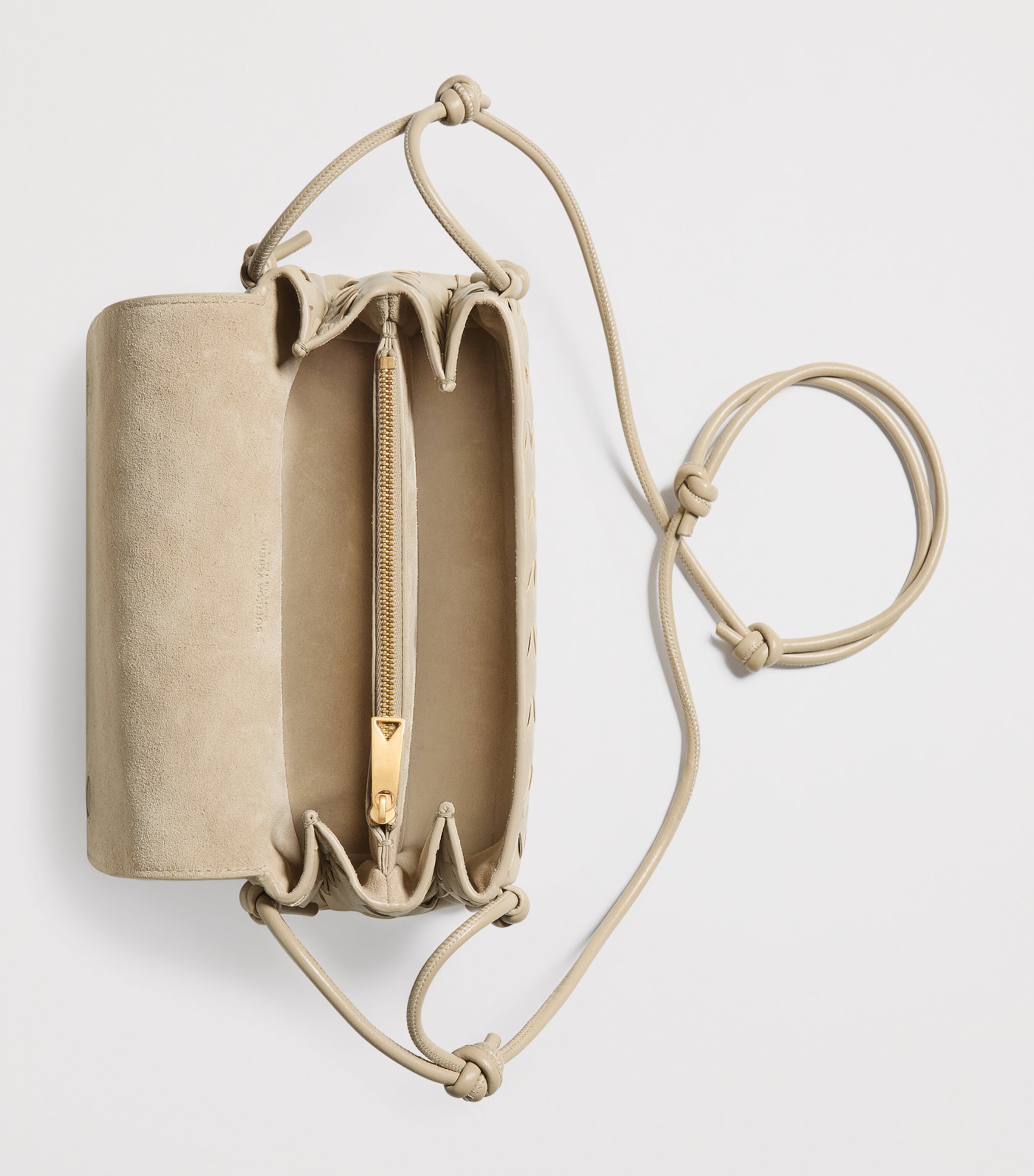 Bottega Veneta Leather Notturno Pouch Image 3