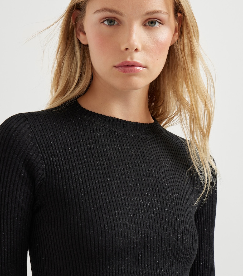 Cashmere-Blend Sparkle Sweater C101 Image 6