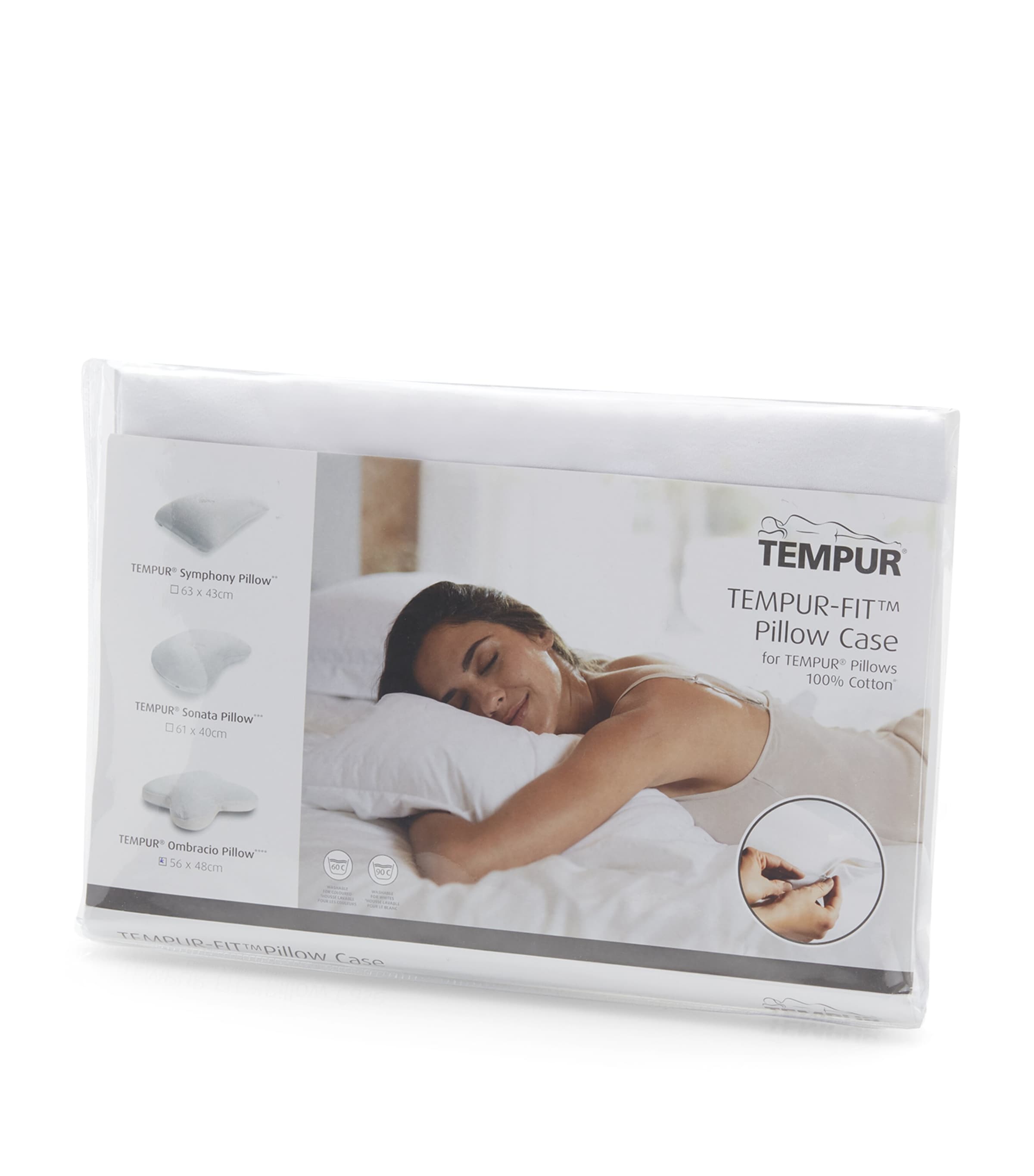 Ombracio Pillow Case WHITE Image 3