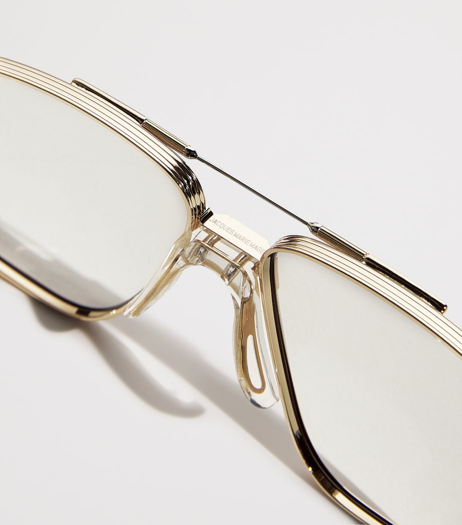 Jacques Marie Mage Titanium Jagger Aviator Sunglasses Altan Image 6