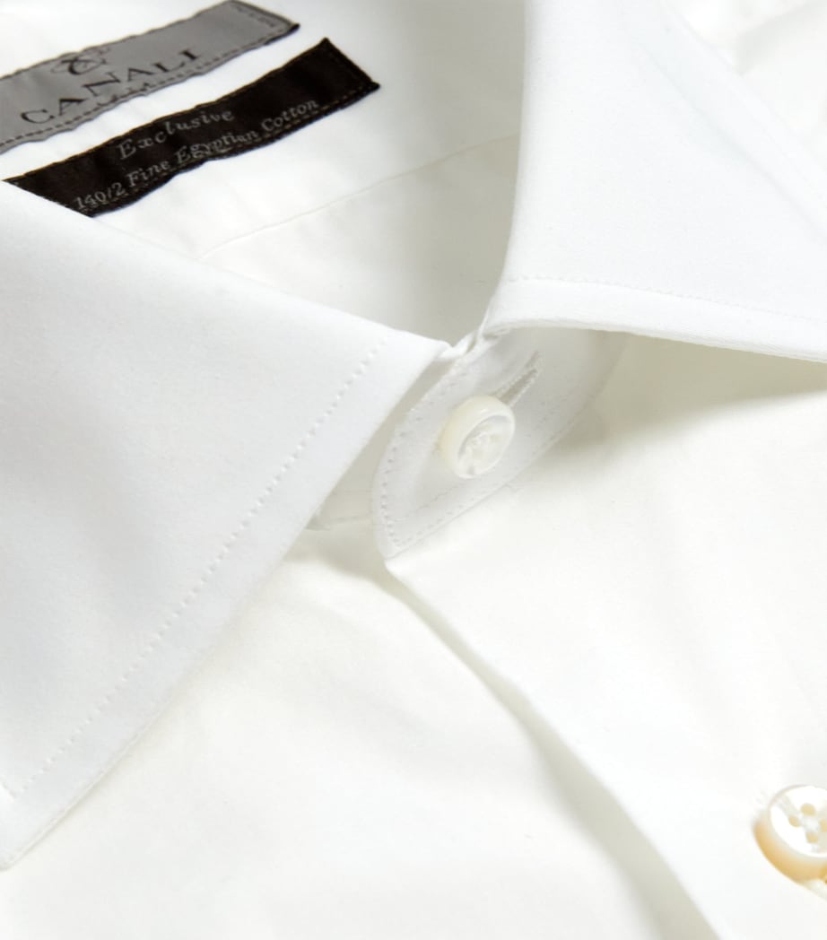Egyptian Cotton Slim-Fit Shirt WHITE Image 11