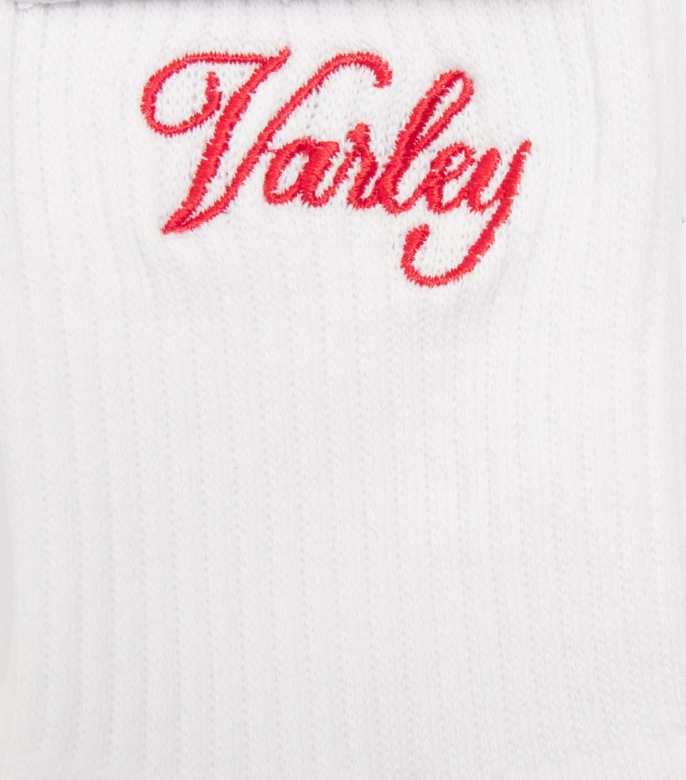 Varley Womens Club Stripe Lamar Socks White / Baked Apple Image 2