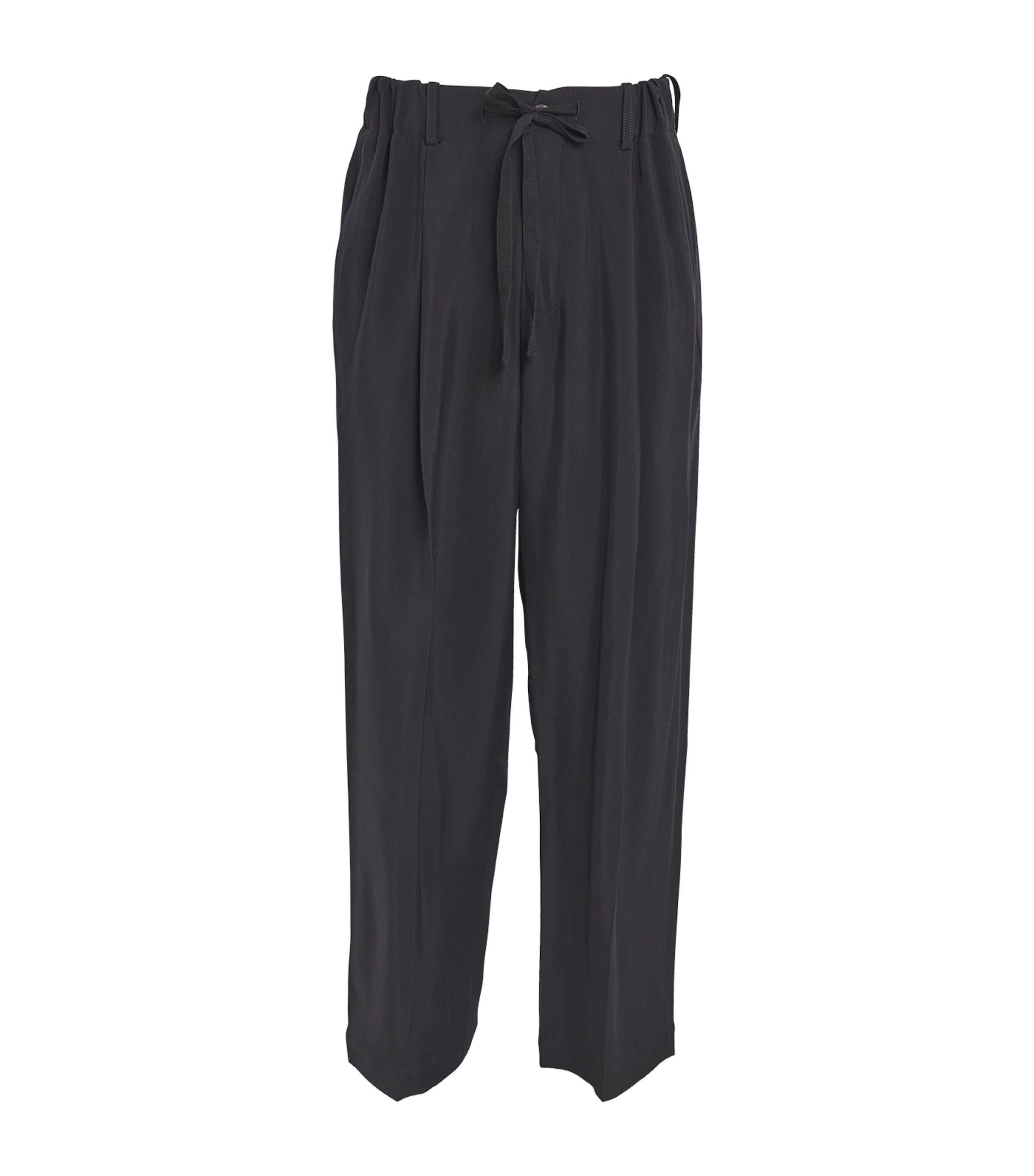 Shop Studio Nicholson Oversized Noam Trousers In Navy