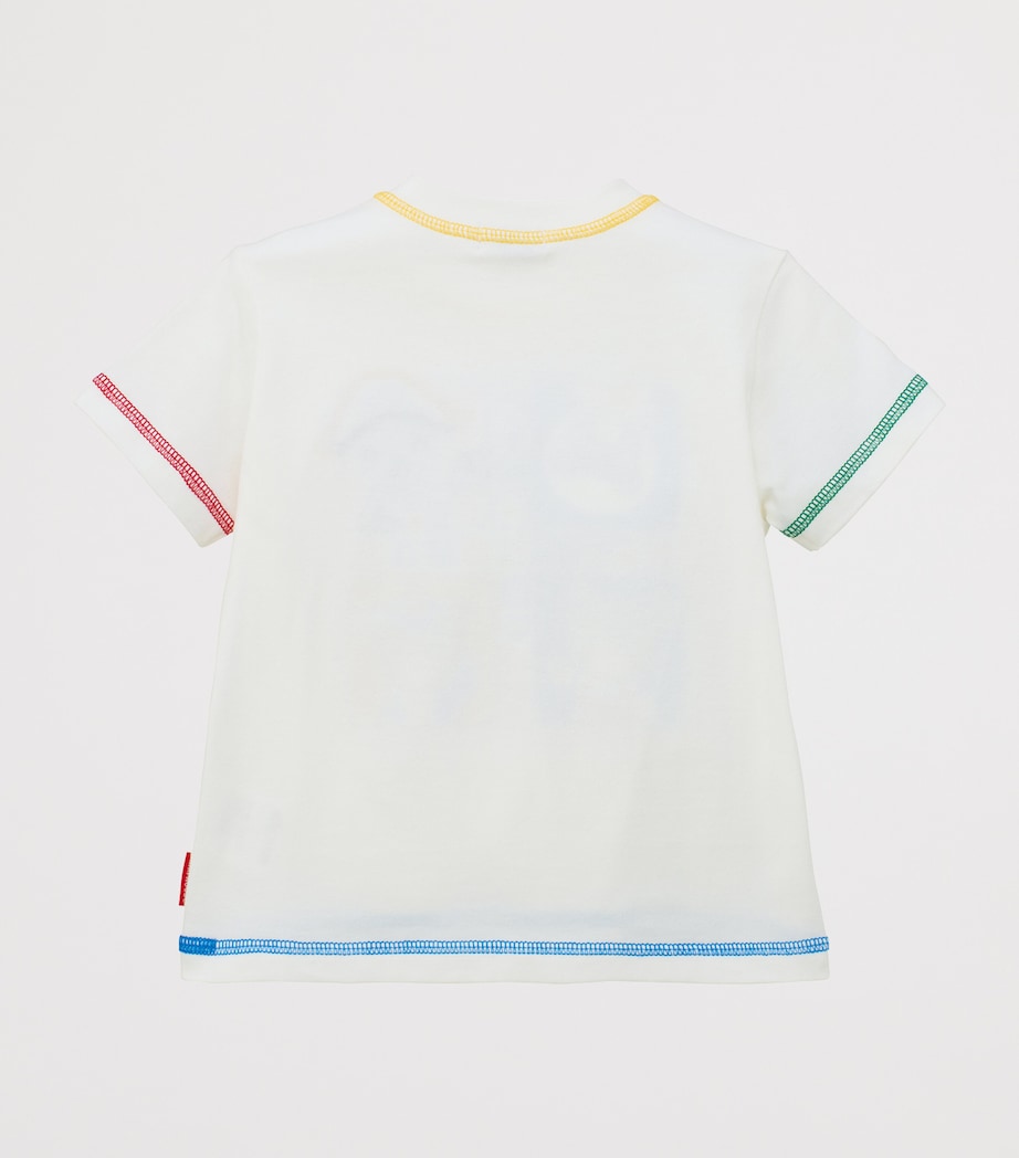 Miki House Cotton Printed Grid T-Shirt (2-7 Years) Image 2