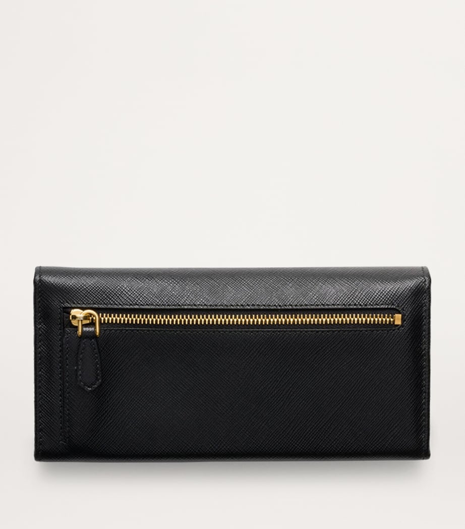 Large Saffiano Leather Wallet F0G28 Image 3