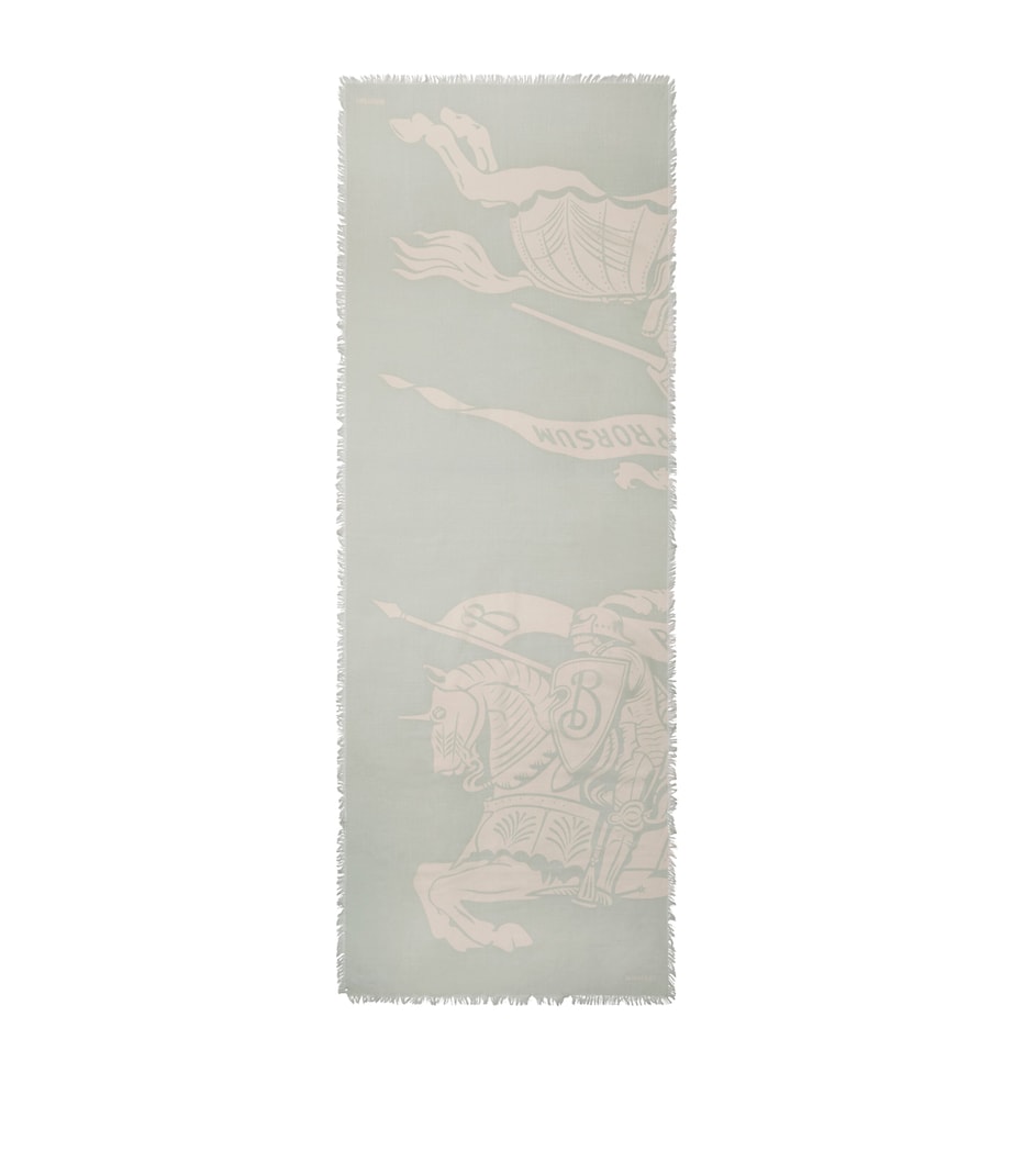 Wool Wide EKD Scarf MITTEN GREY Image 1