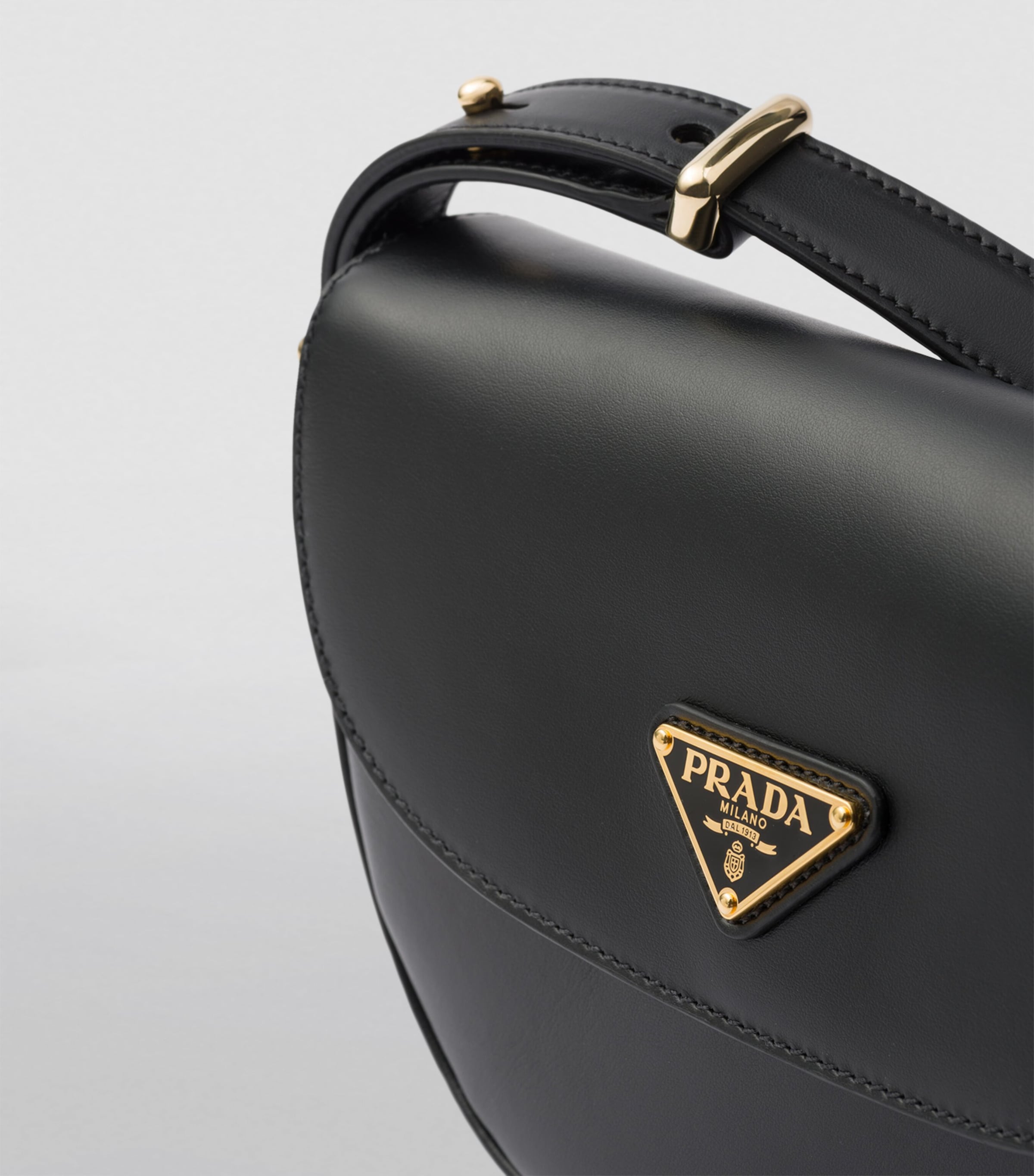 Prada Leather Arqué Shoulder Bag Image 6
