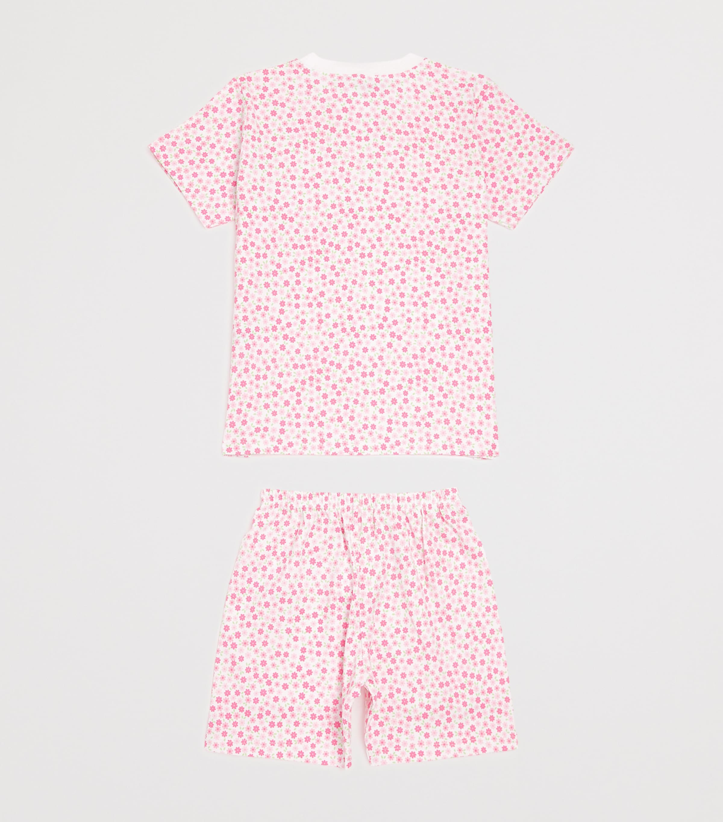 Pima Cotton Printed Pyjamas (2-6 Years) K650PJS DAISY DELGHT Image 2