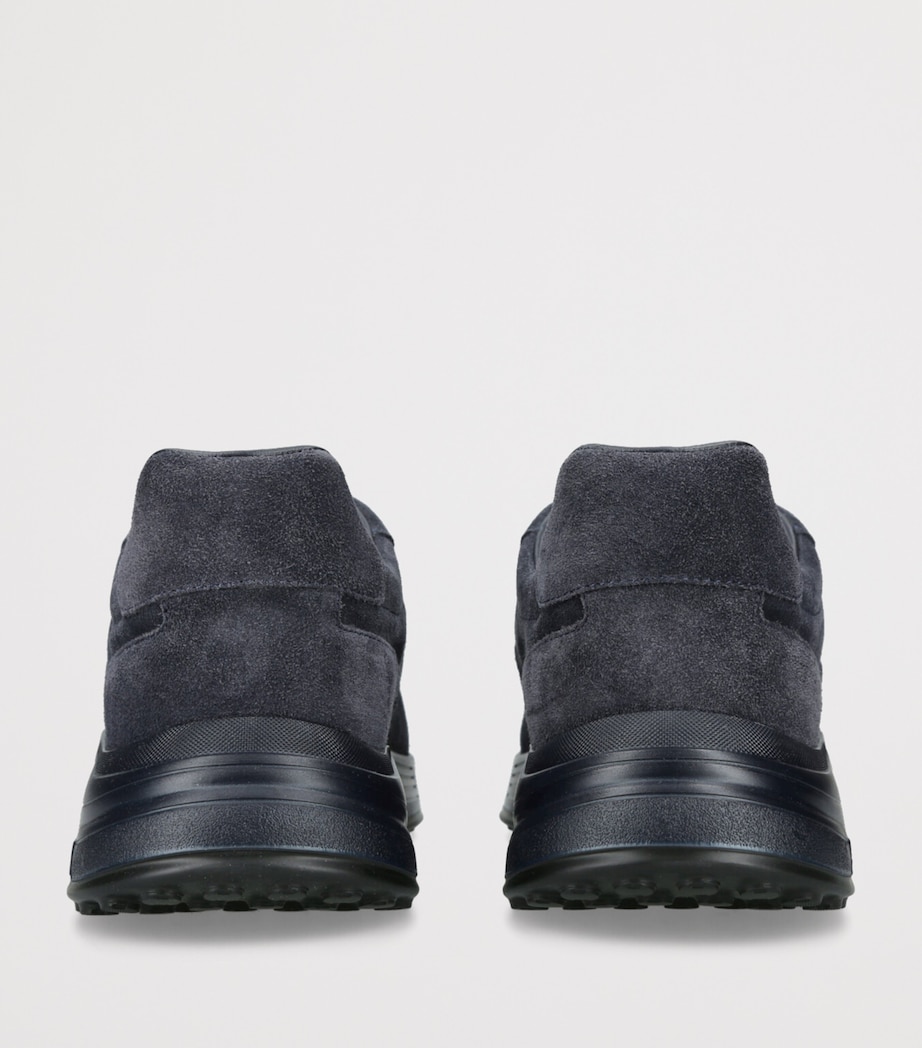 Leather Hyperlight Sneakers NAVY Image 2