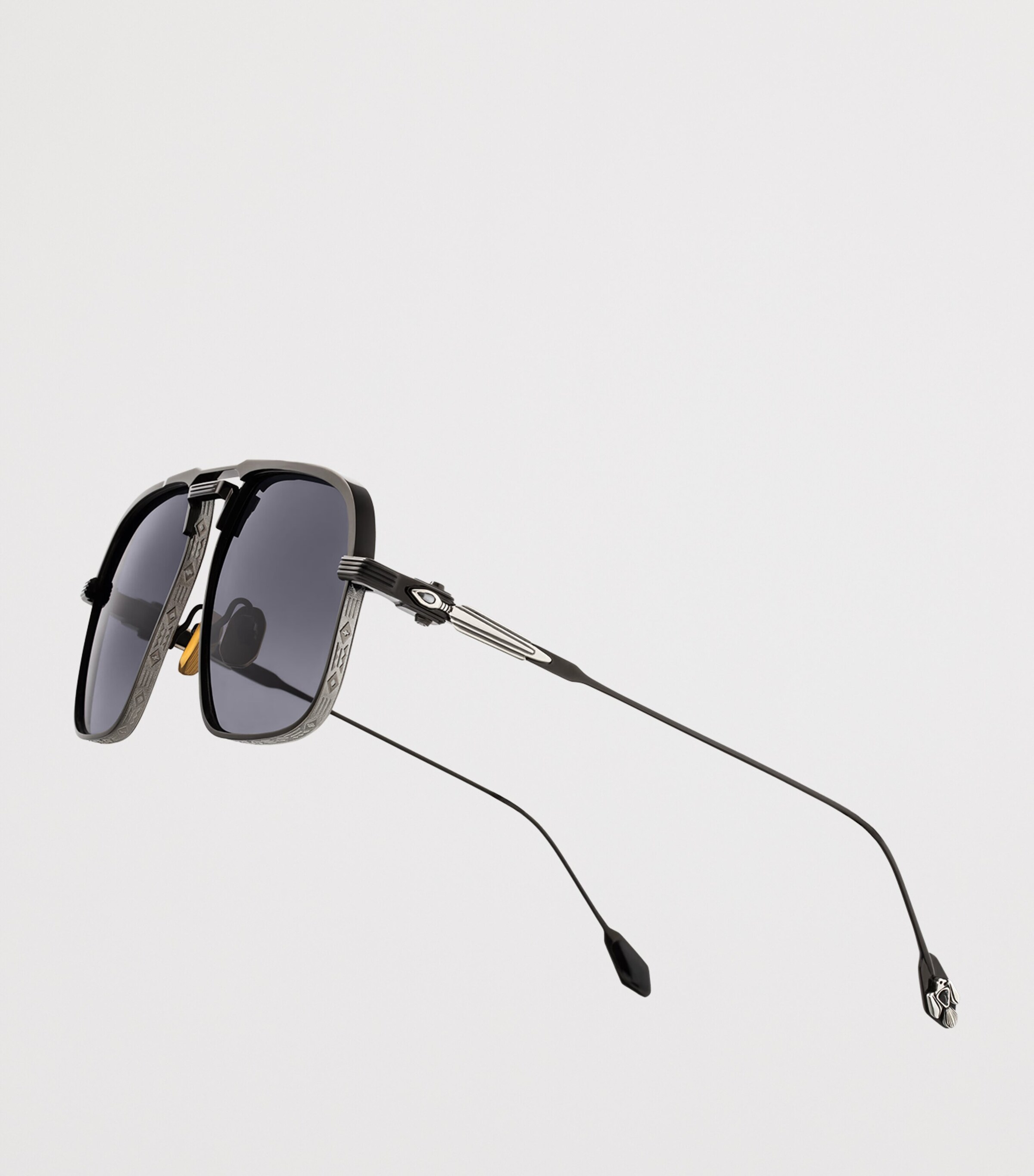 Jacques Marie Mage Labarge Aviator Sunglasses Corbeau Image 5