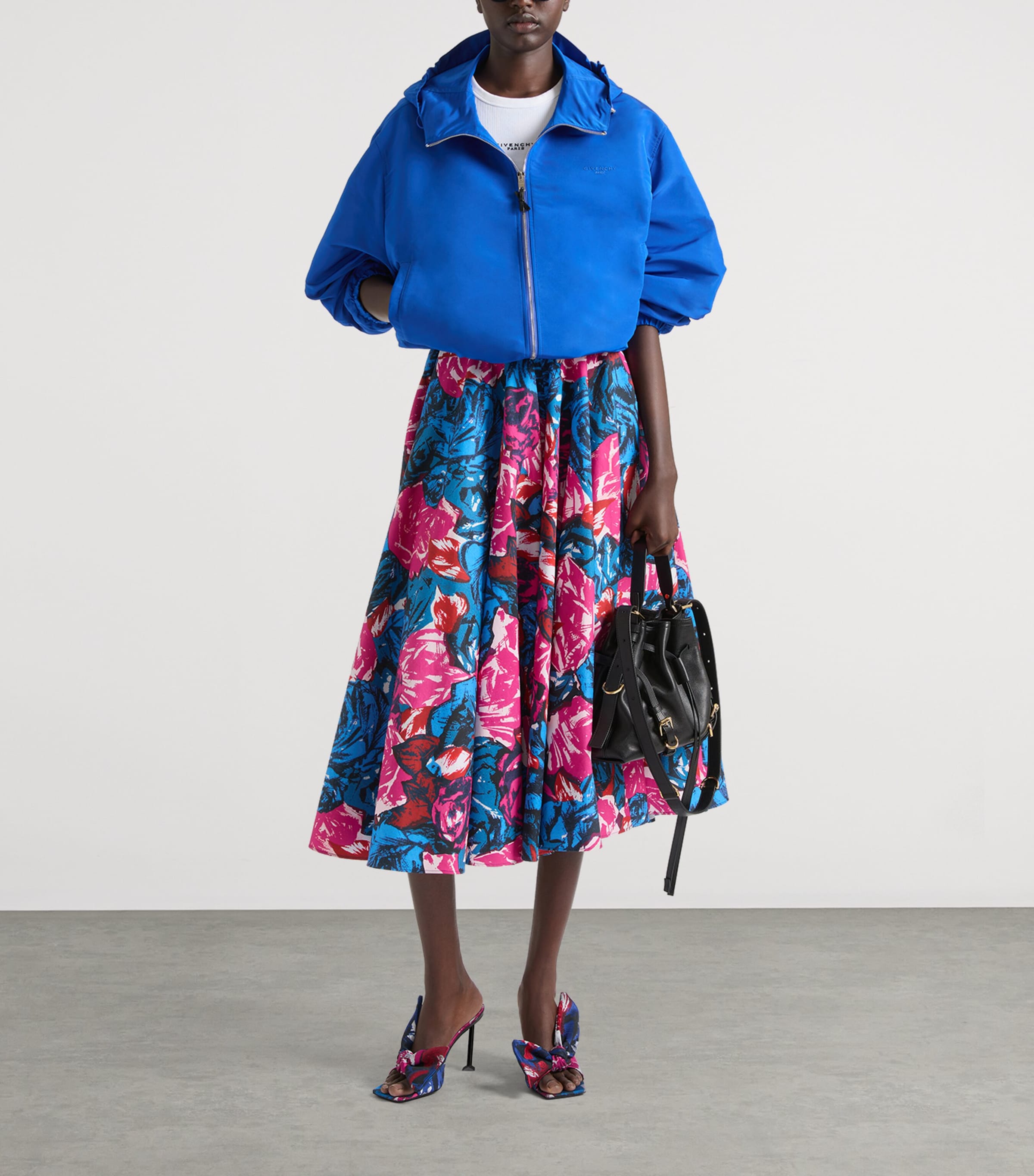 Givenchy Womens Hooded Windbreaker Jacket Image 2