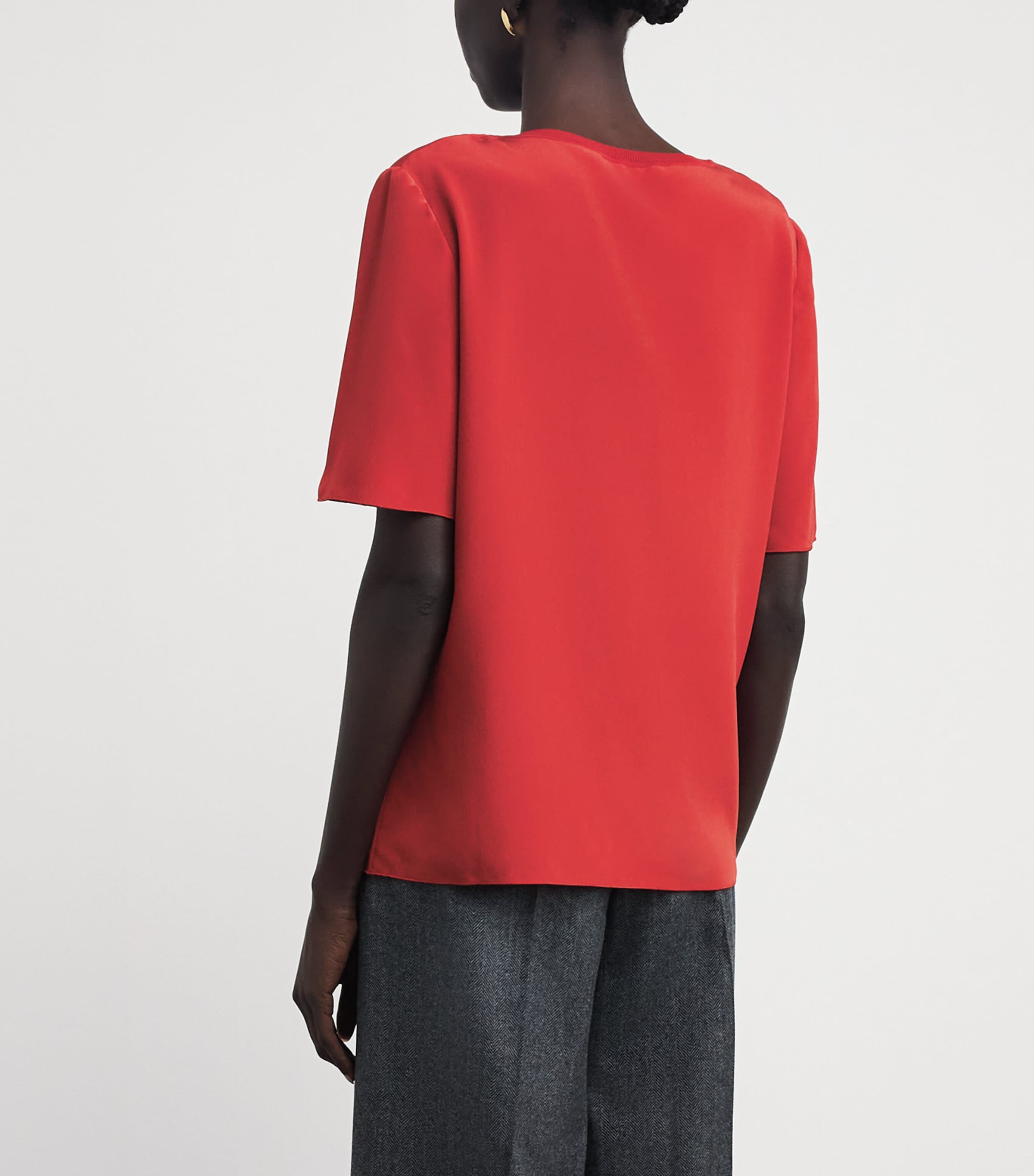 Silk Crepe Rubin Blouse SPICE Image 4