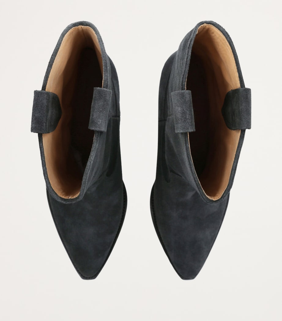 Suede Duerto Cowboy Boots 40 BLACK/COMB Image 4