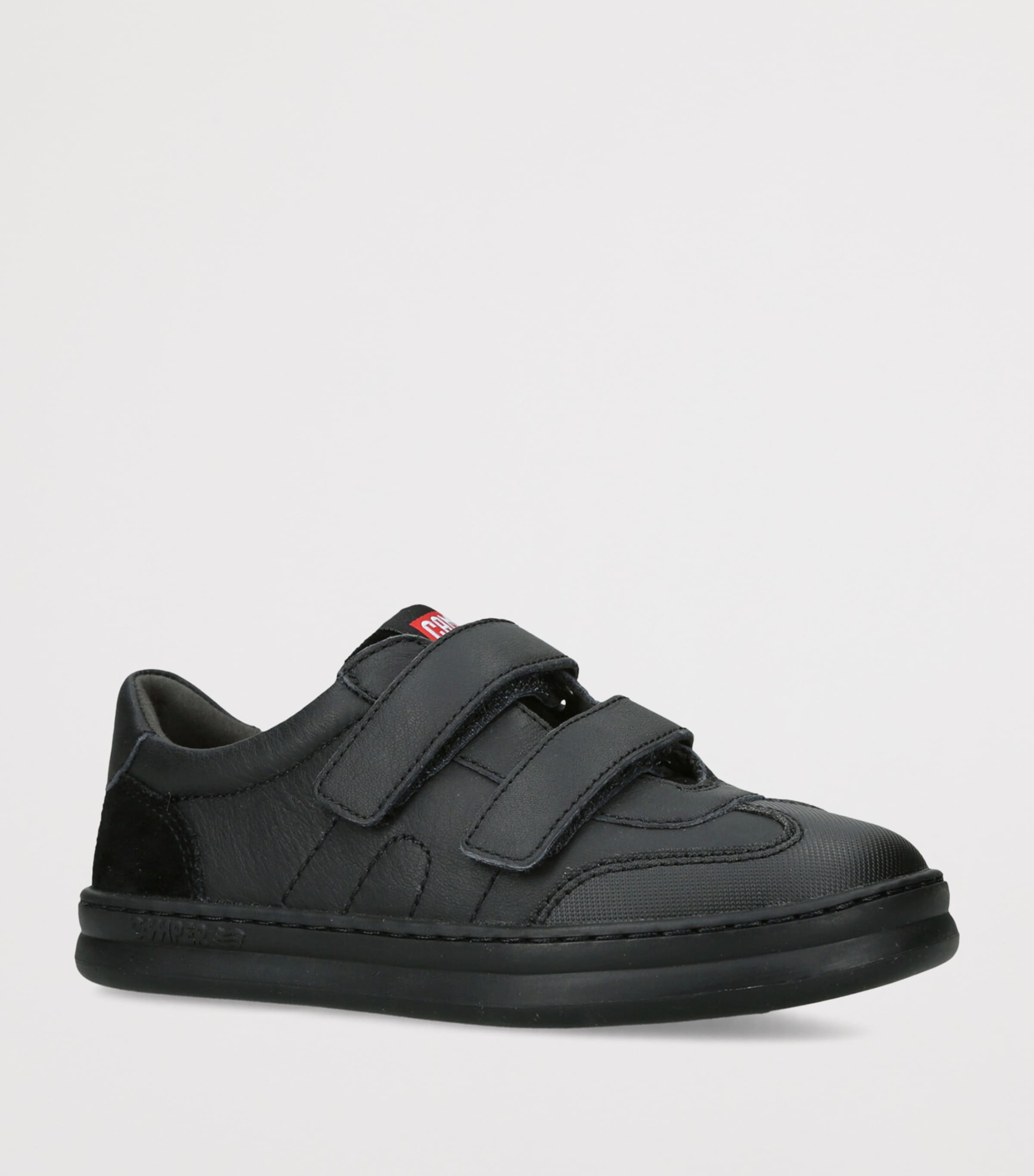 Camper Leather Runner School Shoes Black Image 2