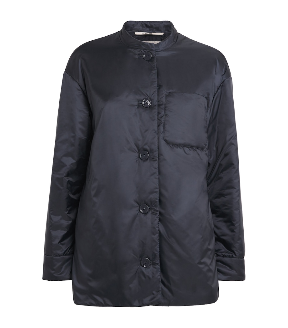 Satin Padded Jacket MIDNIGHTBLUE Image 1