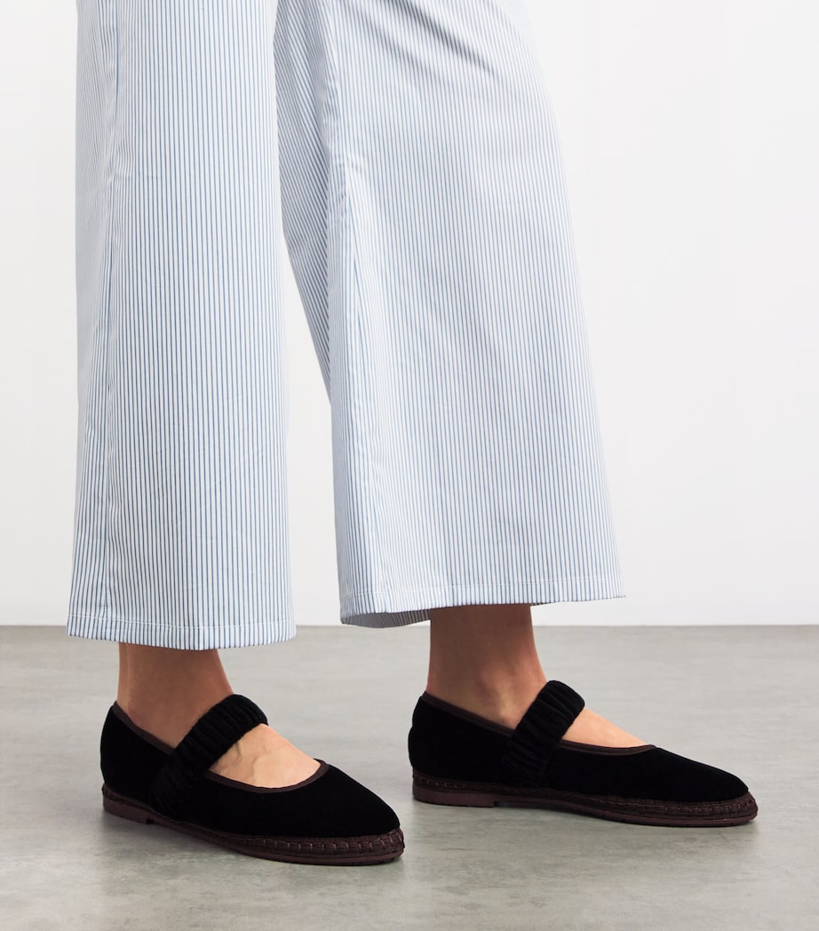 Velvet Mafalda Espadrilles BLACK/COMB Image 2