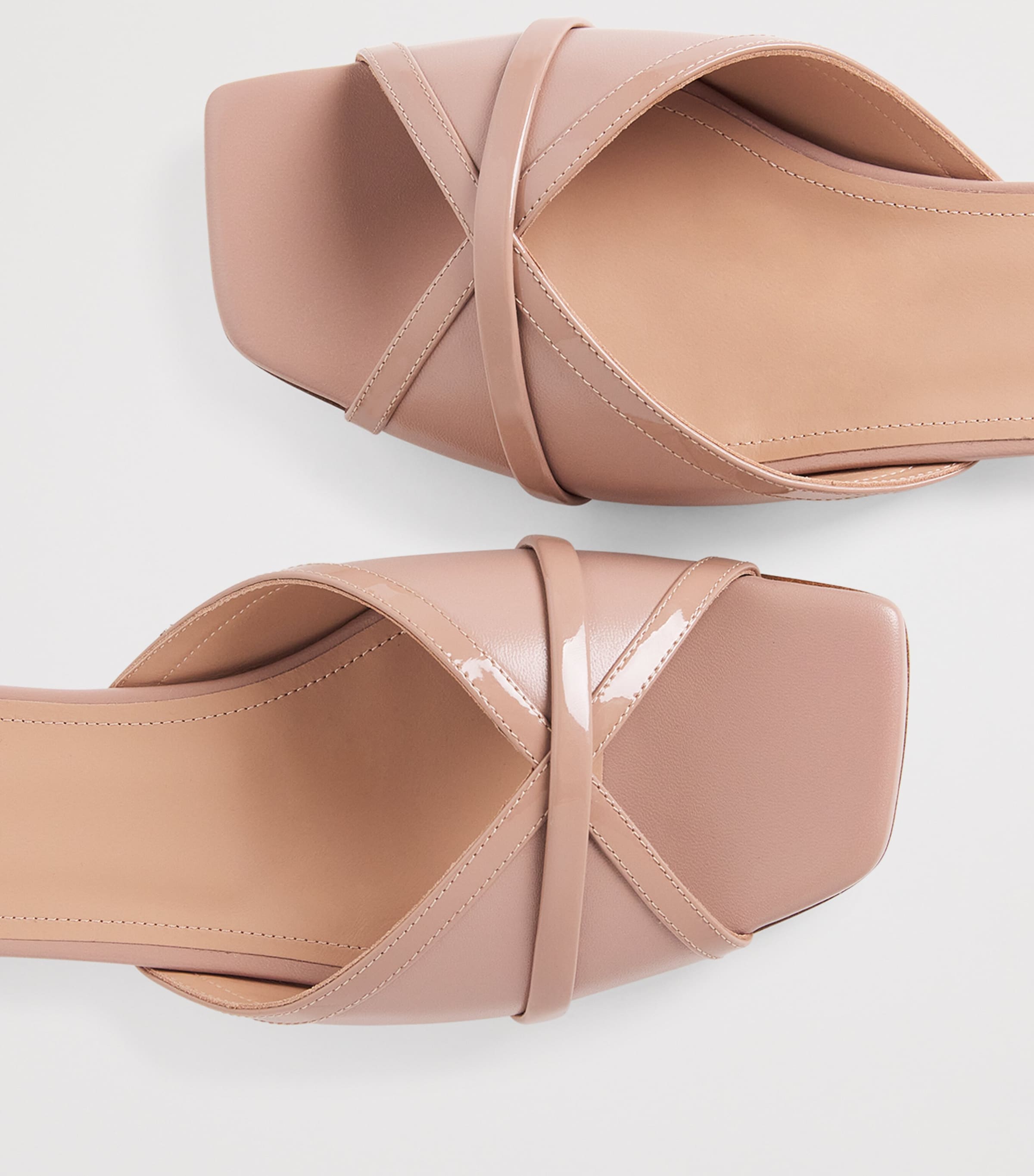 Malone Souliers Leather Perla Sandals Dove Image 7