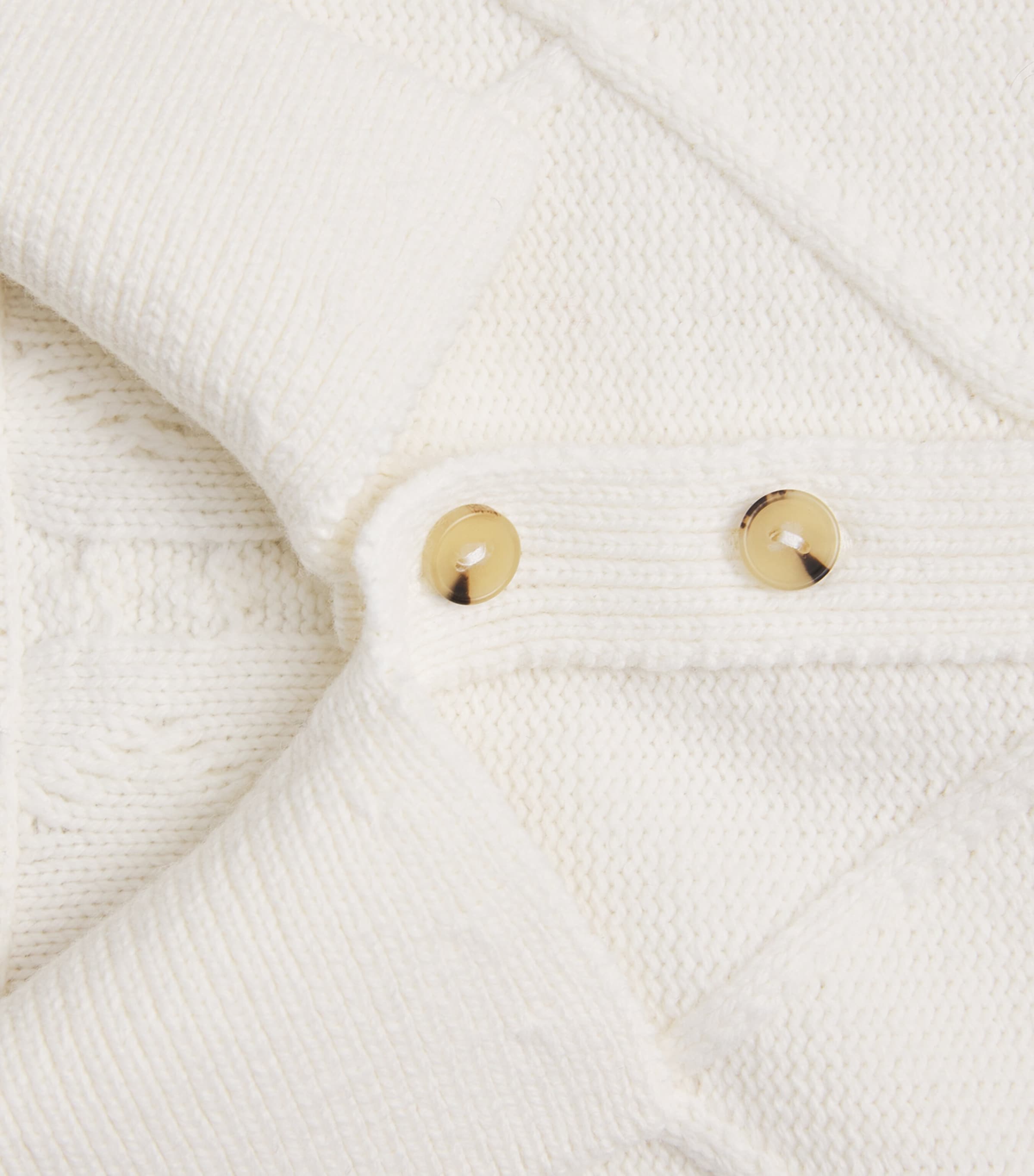 Cable-Knit Sweater Vest 101OWH Image 5