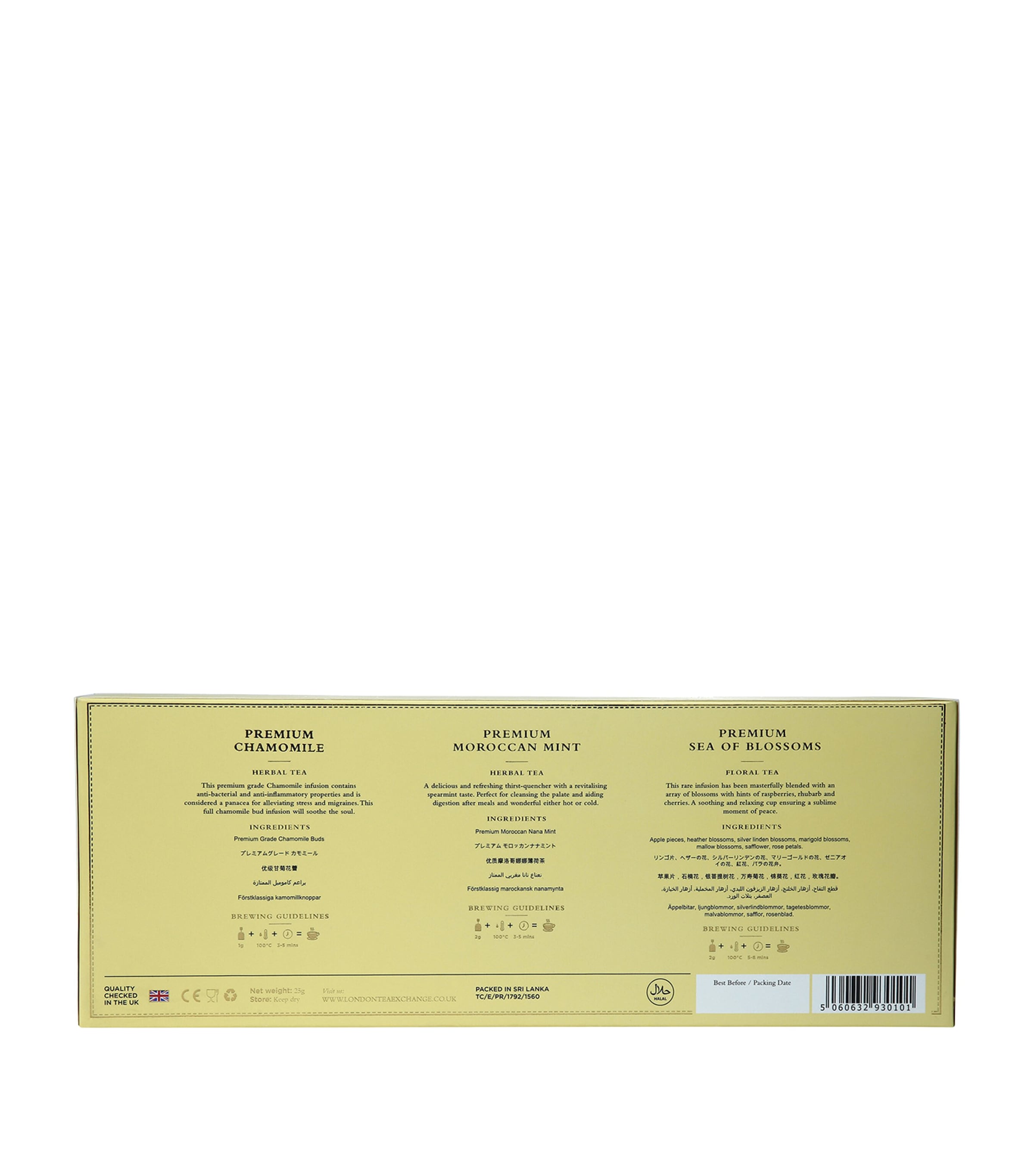 London Tea Exchange Wellness Collection (15 Tea Bags) Image 2