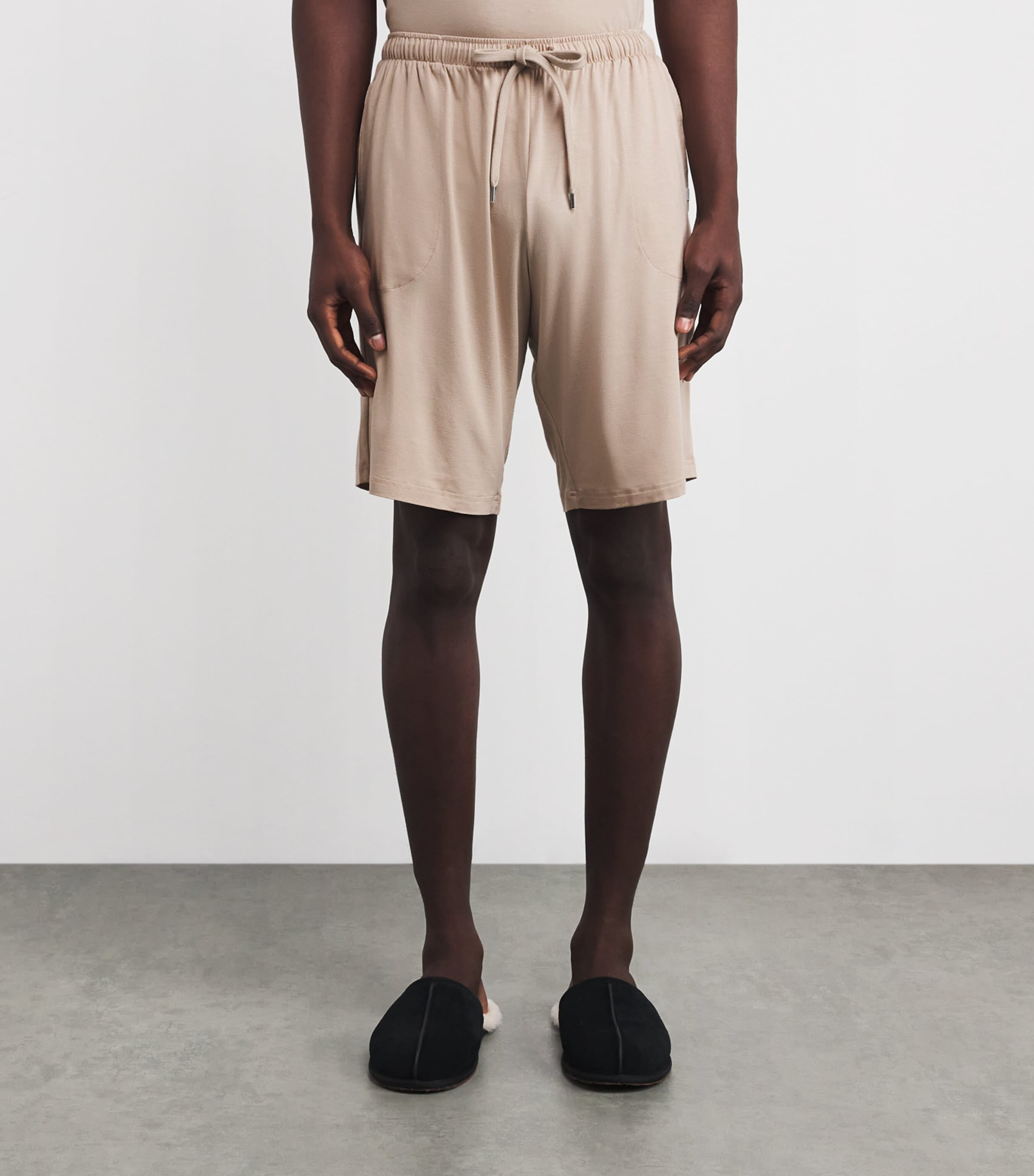 Micro Modal Basel Sweat Shorts 022BEI Image 3