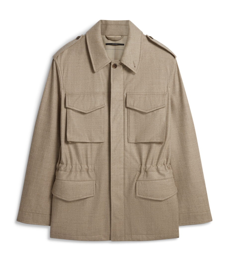 Wool Field Jacket 260TAUPE Image 1