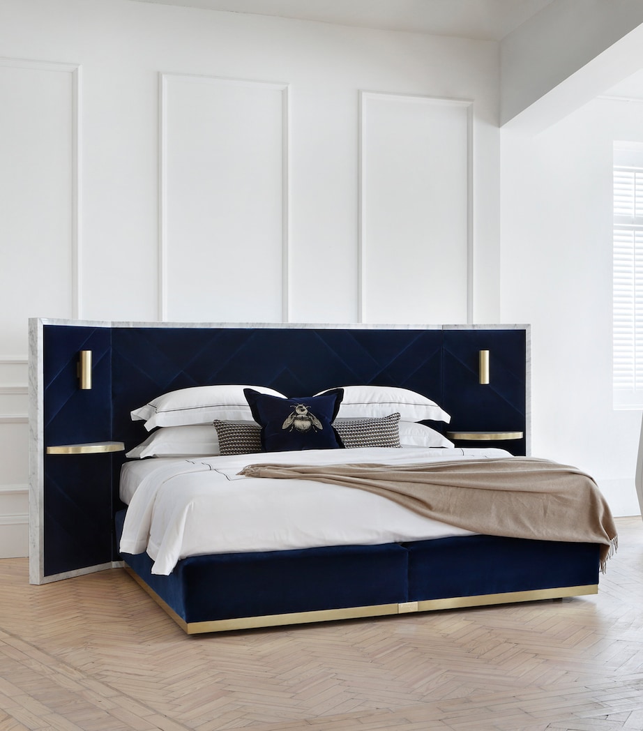 SAVOIR Rocco Nº1 Bed Navy Image 2
