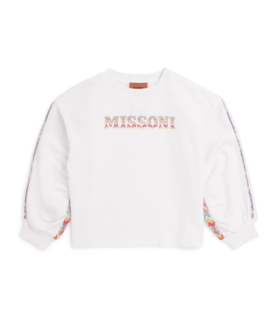 Missoni Kids Zigzag Logo Sweatshirt (4-14 Years) Image 1