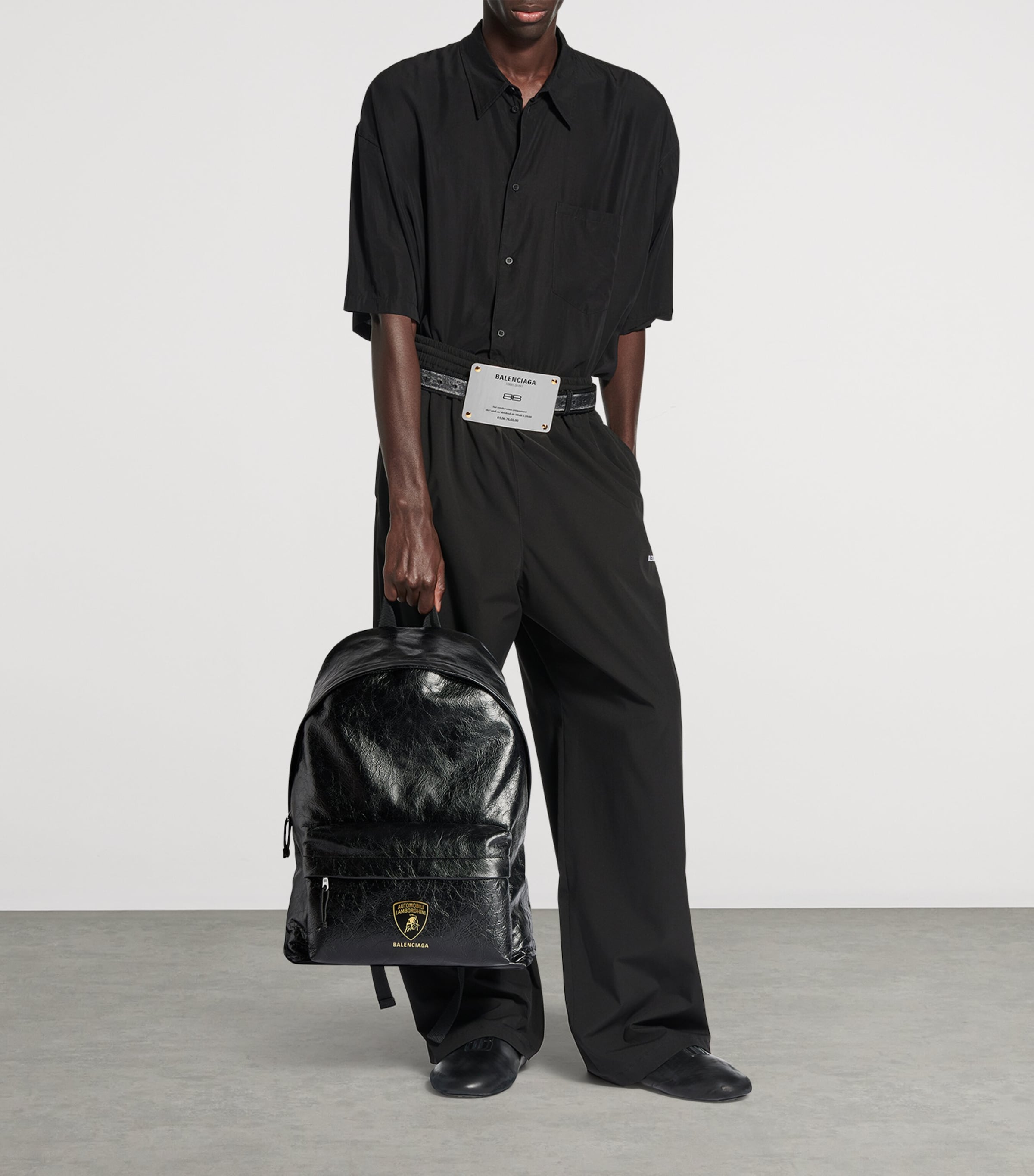 BALENCIAGA x Lamborghiniコラボ Explorer バックパック Men's Balenciaga | Automobili Lamborghini Explorer Backpack