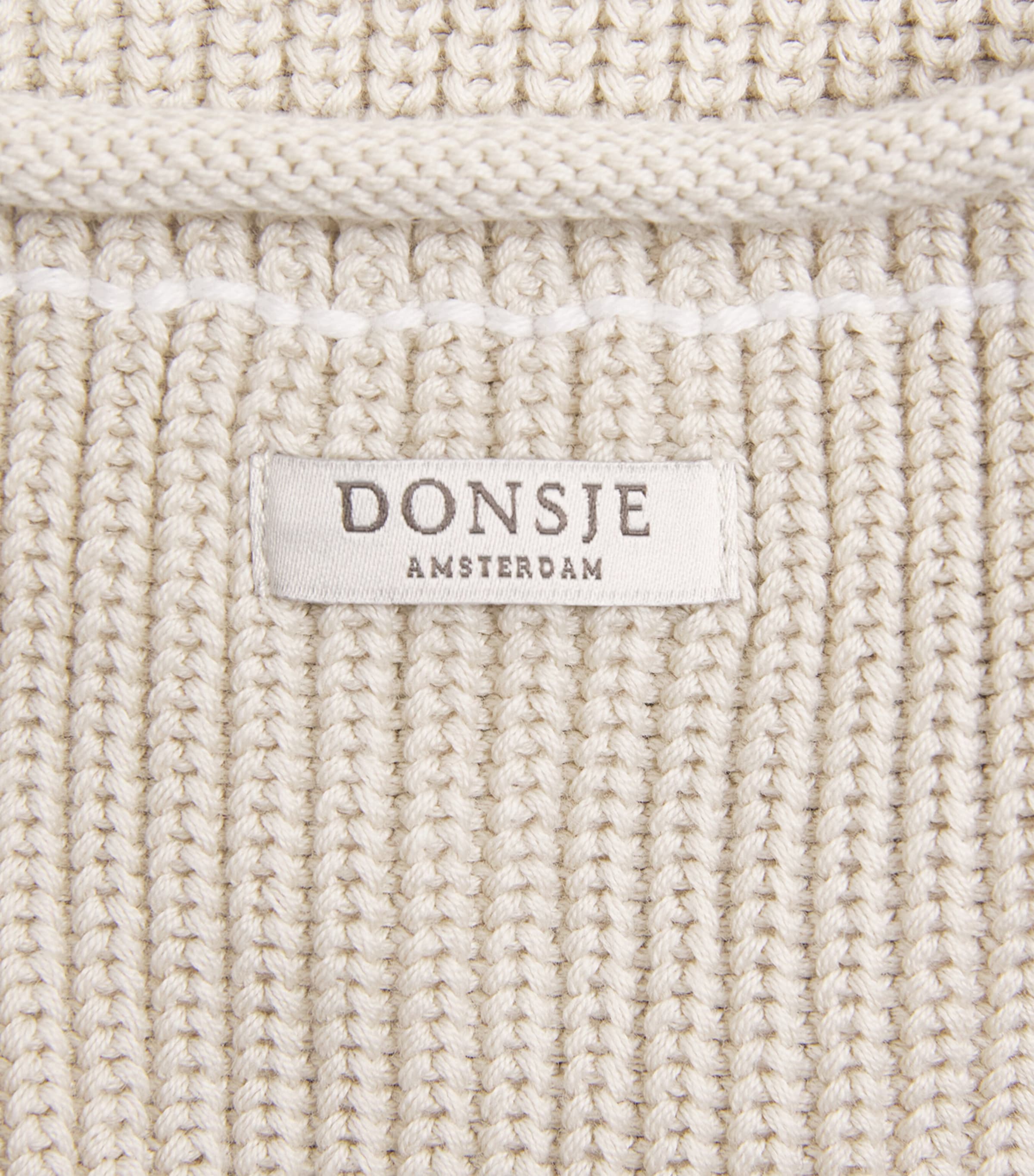 Organic Cotton Khalan Cardigan (0-30 Months) 6WHITE SAND Image 3