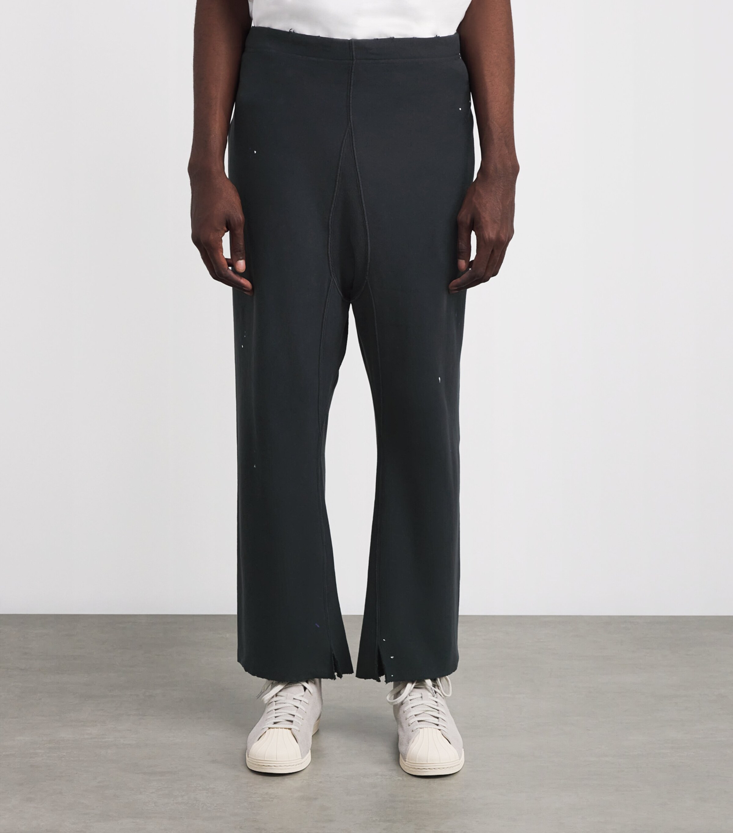 Maison Margiela Mens Cotton Paint Splatter Sweatpants Image 3