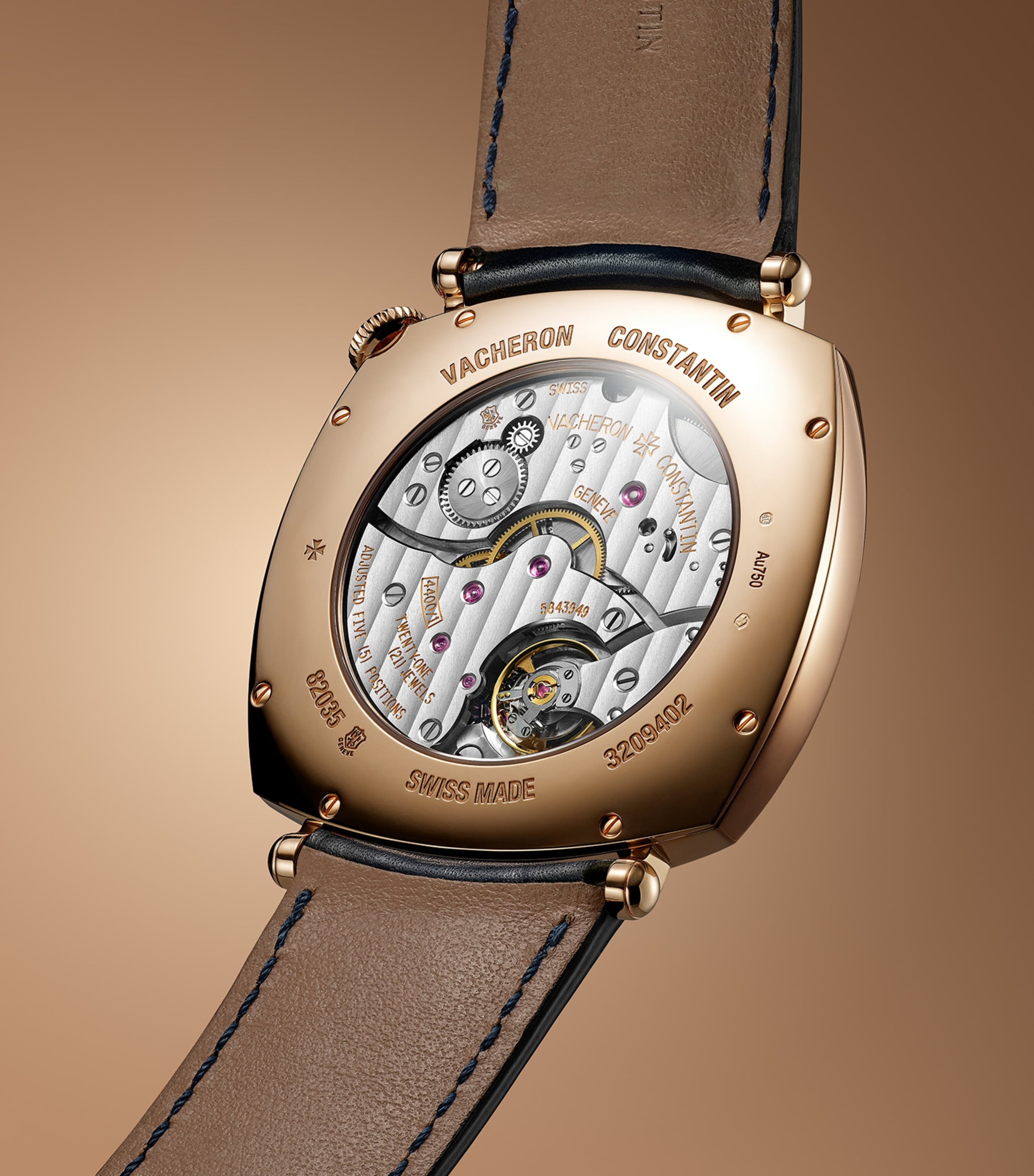 Vacheron Constantin Rose Gold Historiques American 1921 Watch 36.5mm Pink Gold Image 2