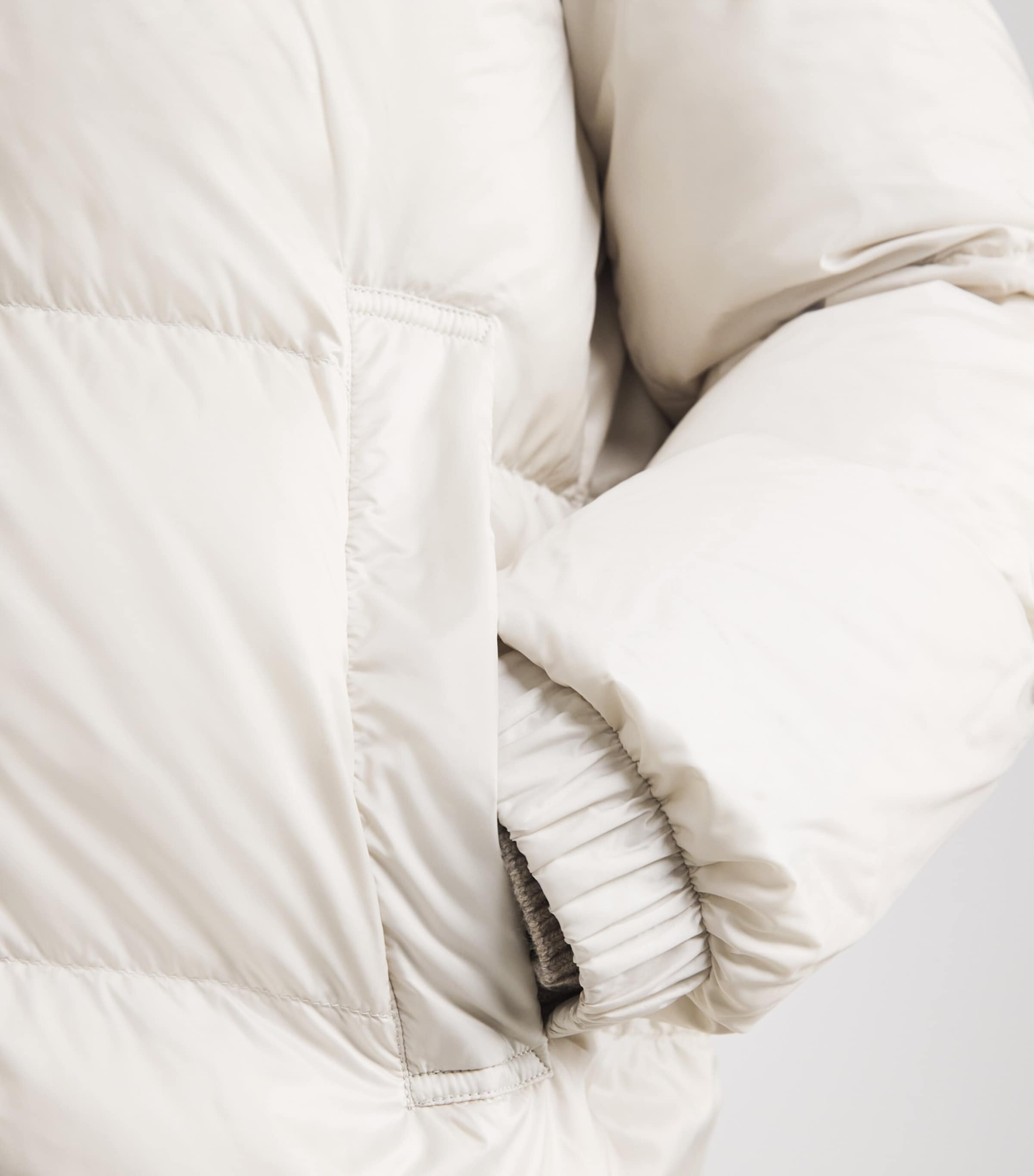 The Cube Quilted Parka WHITE Image 6