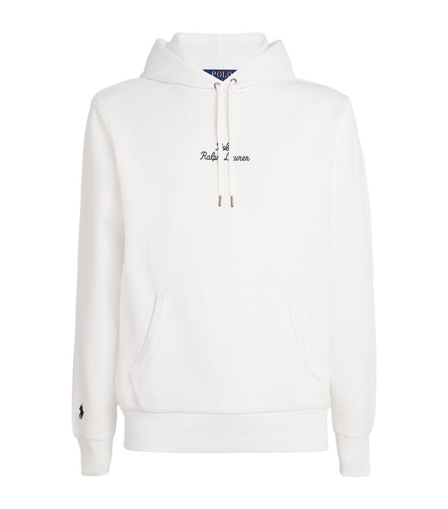 Polo Ralph Lauren Mens Chain Logo Hoodie White Image 1