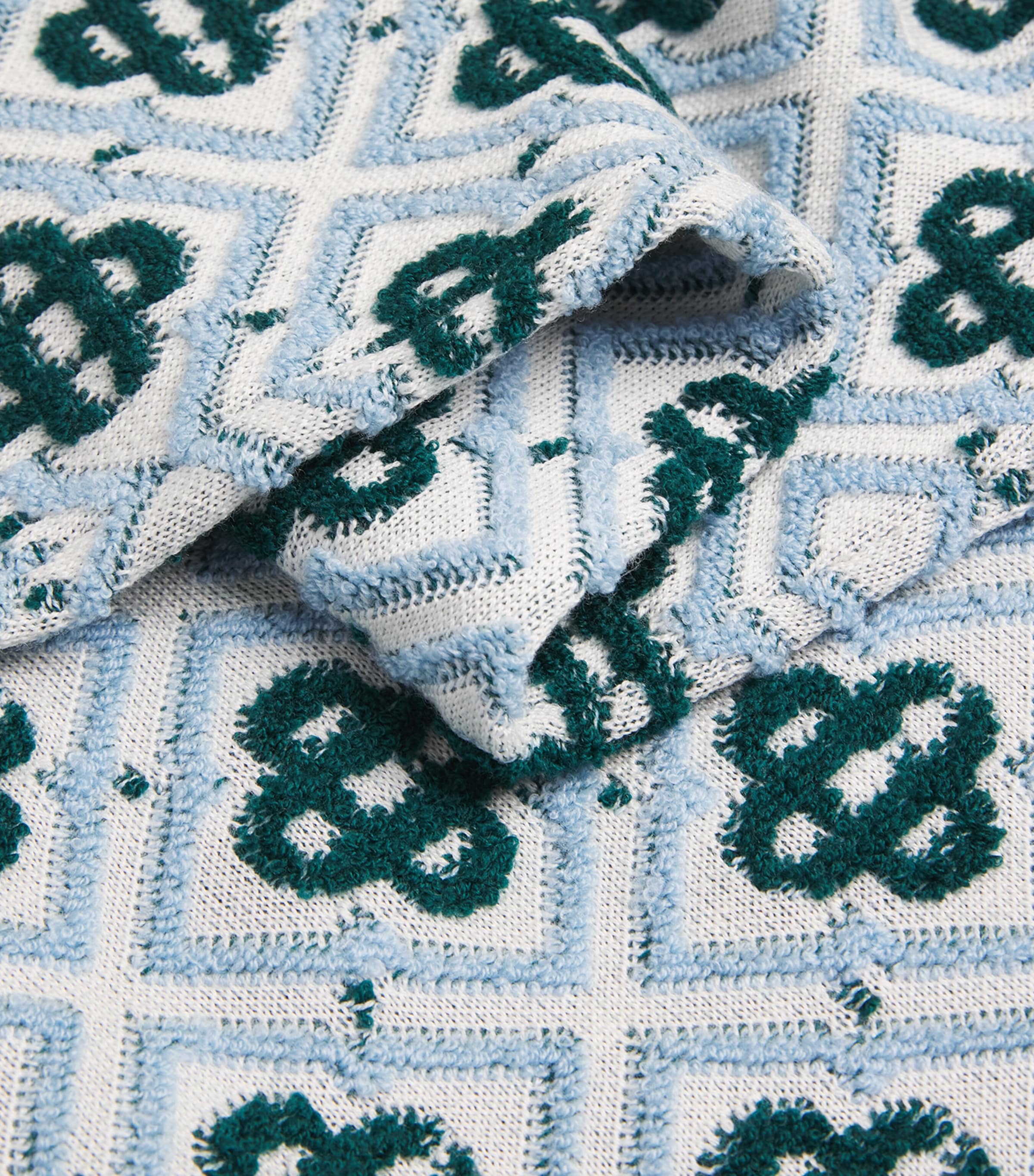 Casablanca Mens Wool Monogram Sweater Cc Monogram Image 6
