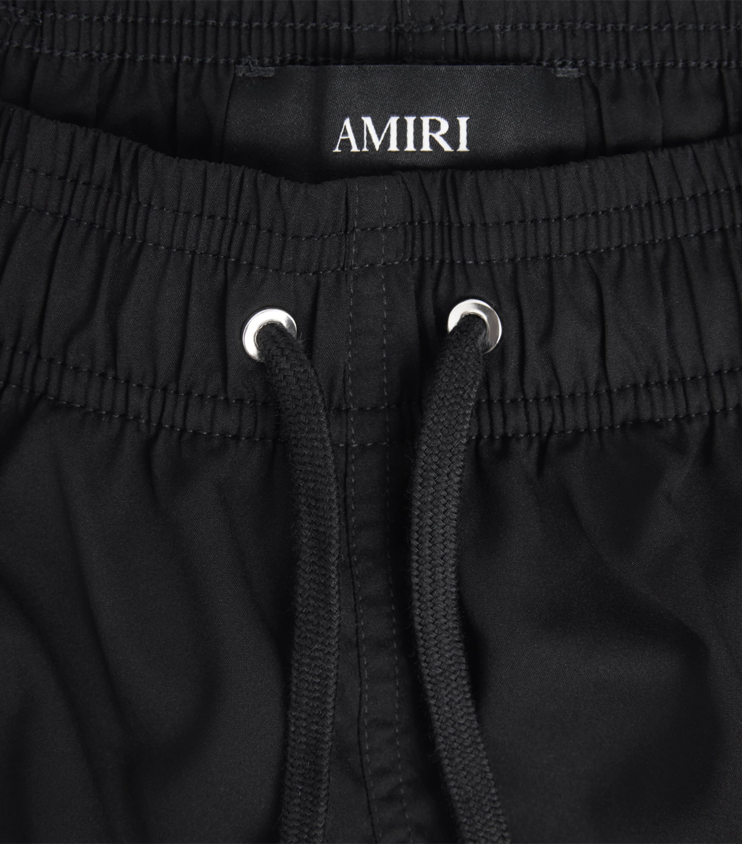 AMIRI Mens MA Core Logo Swim Shorts Black Image 5