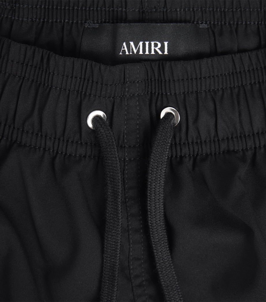 AMIRI Mens MA Core Logo Swim Shorts Black Image 5