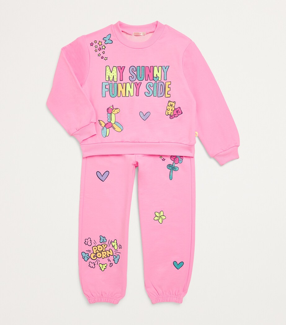Billieblush Printed Sweatpants (2-12 Years) Pink Image 3