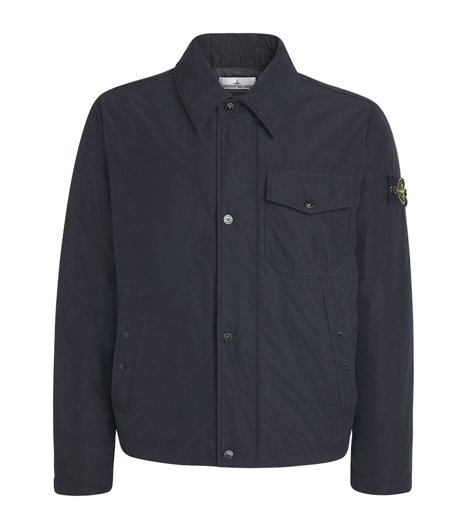Stone Island Mens Micro Reps Down Jacket Image 1