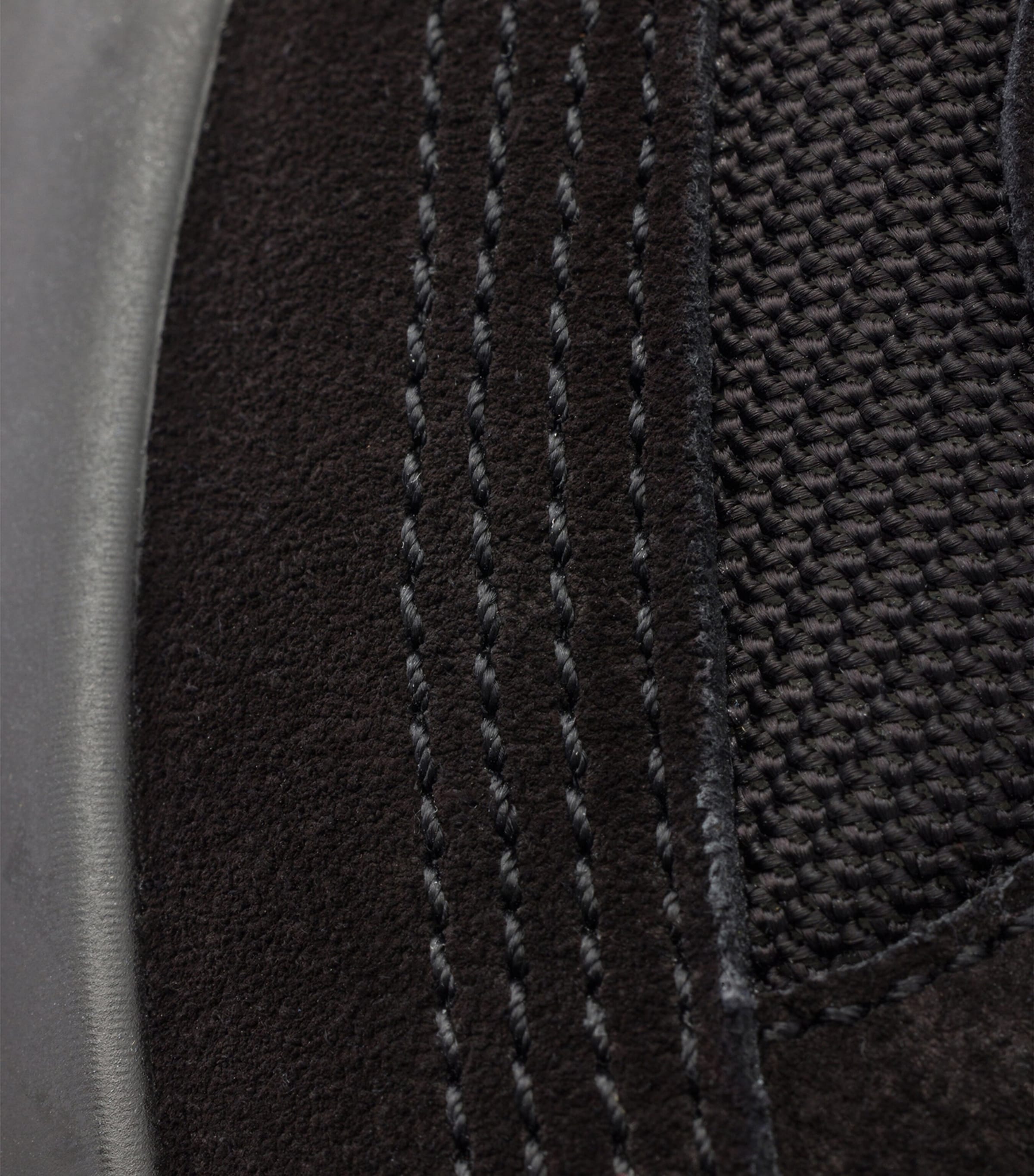 Prada Mesh and Suede Sneakers Black Image 6