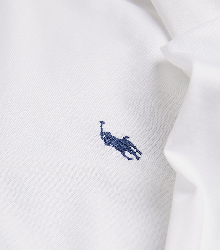 Polo Ralph Lauren Mens Cotton Jersey Shirt White Image 5