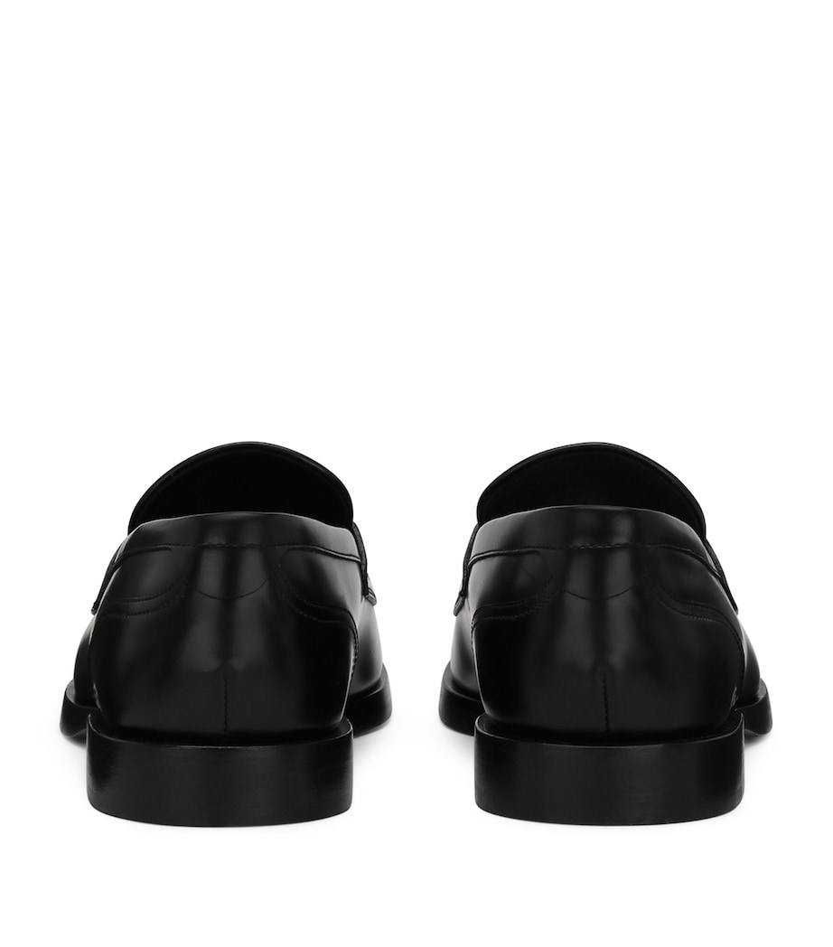 Calfskin Bernini Loafers 80999-BLACK Image 4