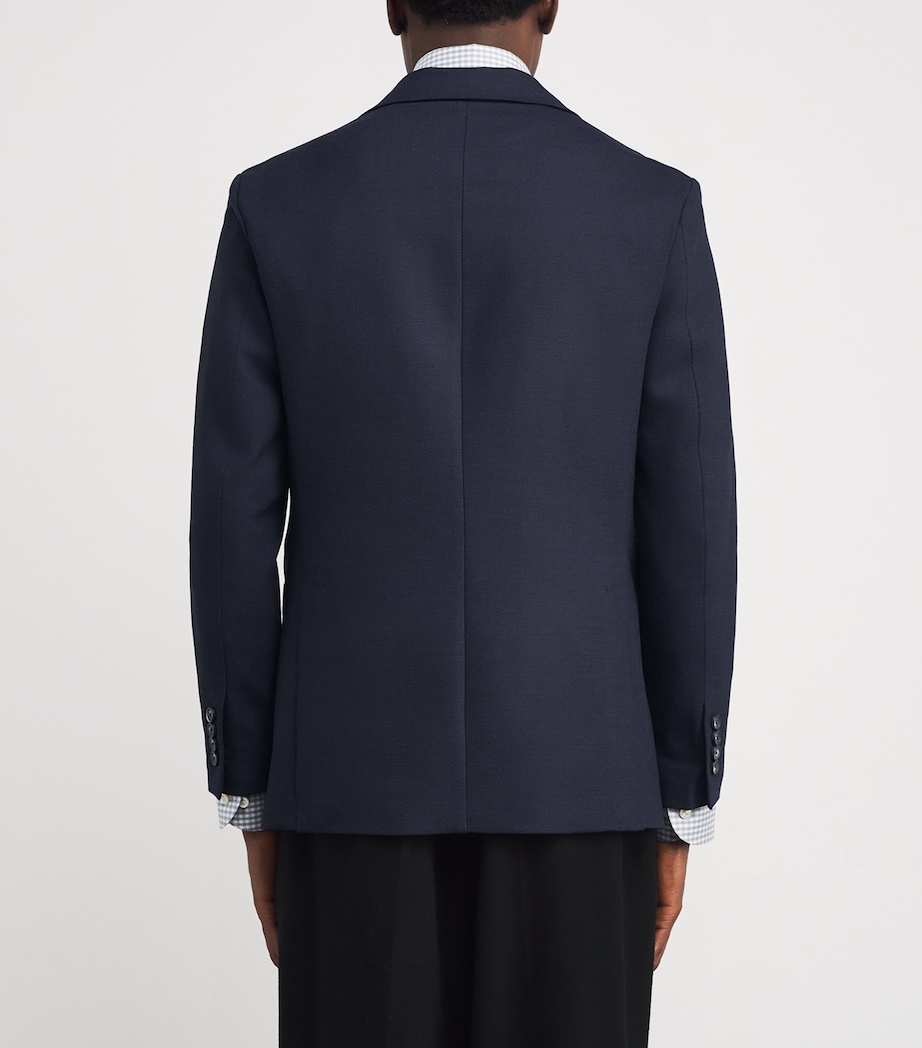 Wool-Blend Tech Blazer 28NAVY BLUE Image 4