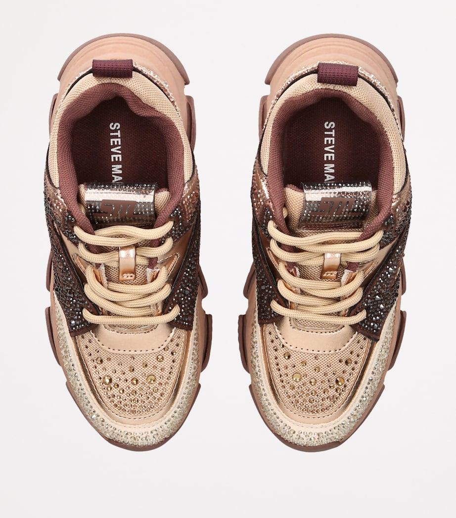 Embellished Jprivy Sneakers TAN Image 4